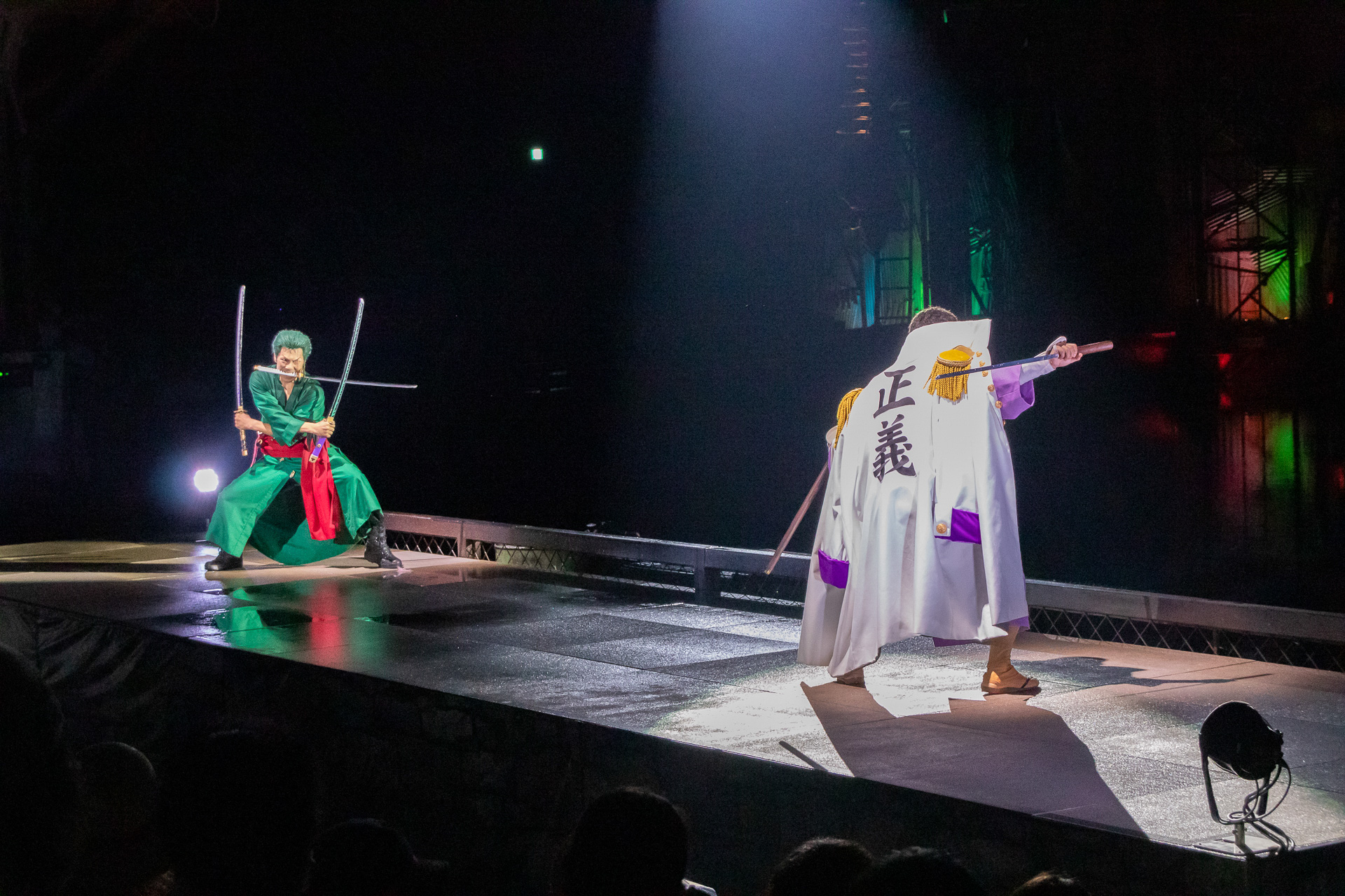 ゾロは三刀流でライバルを粉砕