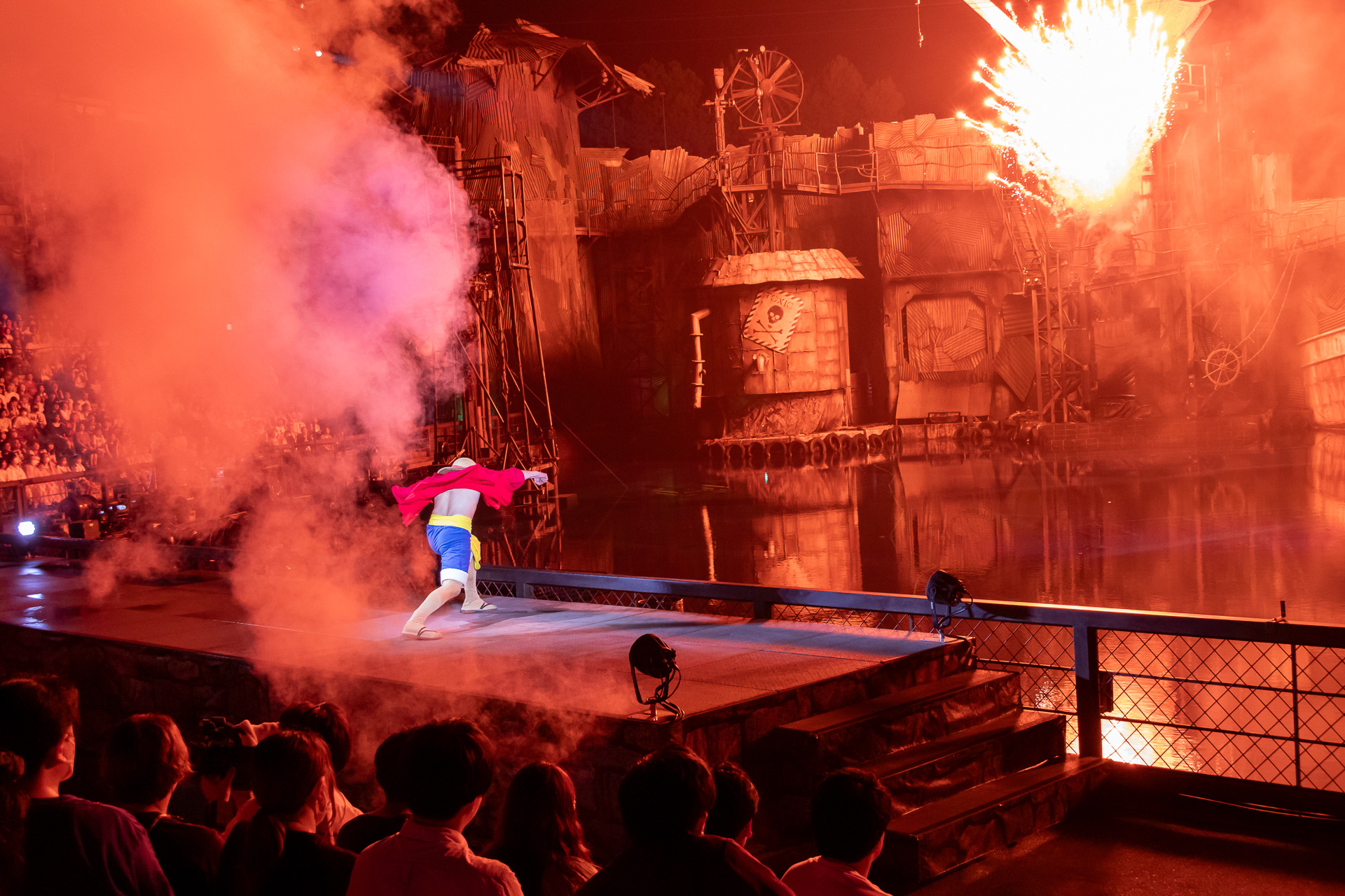 ルフィも大技で迎え撃つ