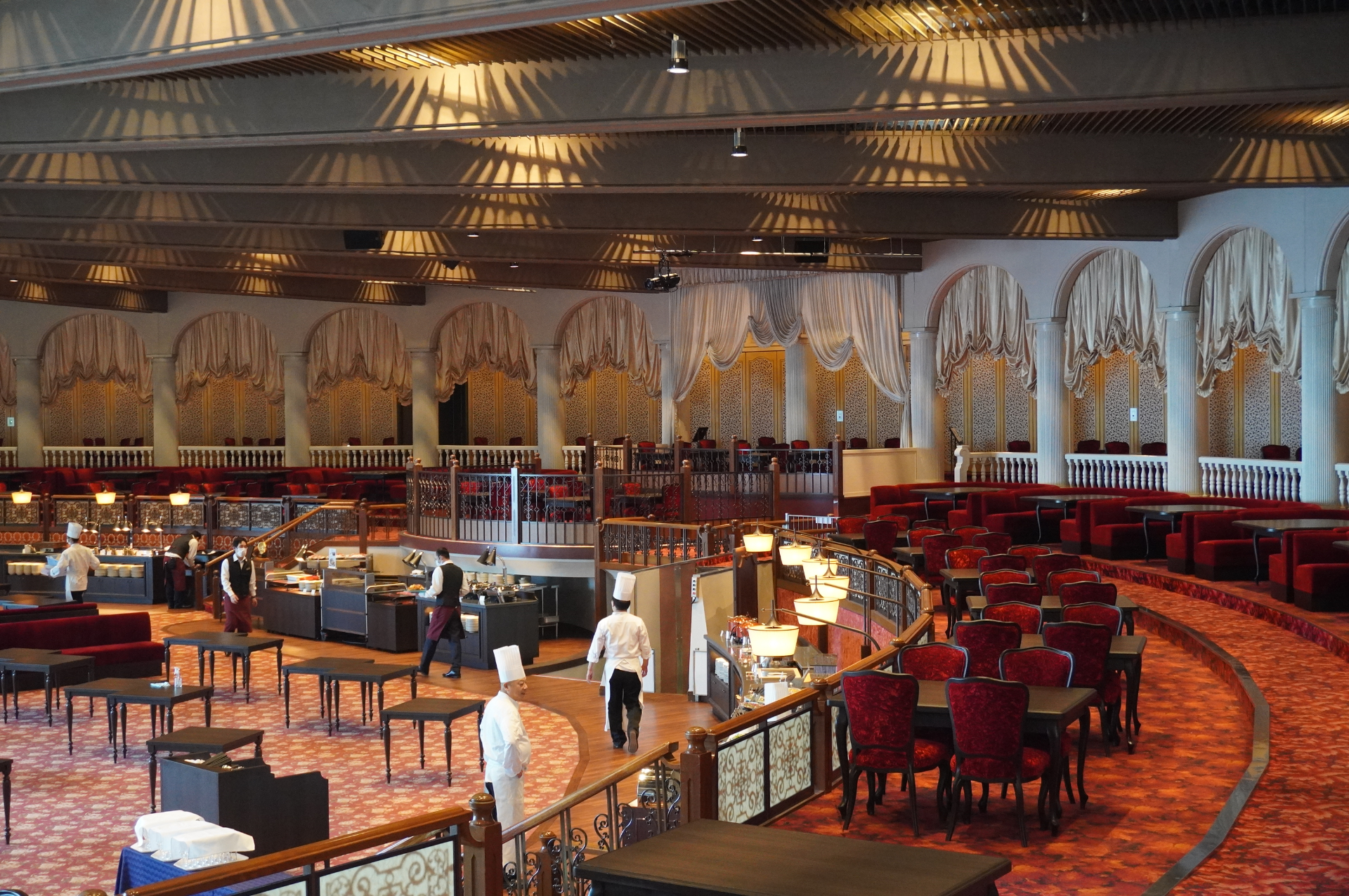 オーシャン・ウイング棟にオープンした「メインダイニング錦」