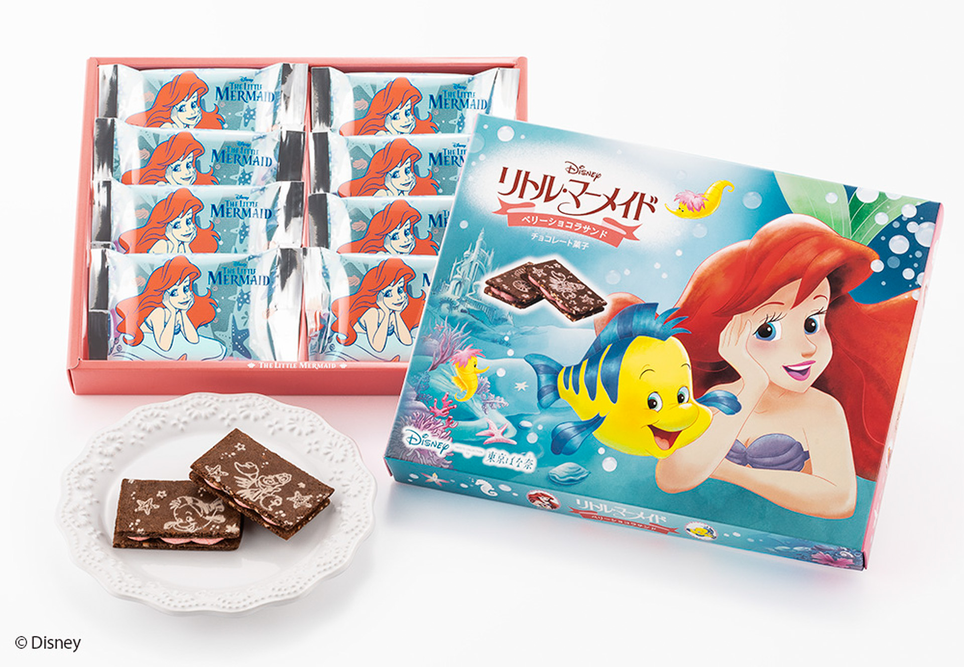 8枚入りはアリエルとフランダーを前面にデザイン