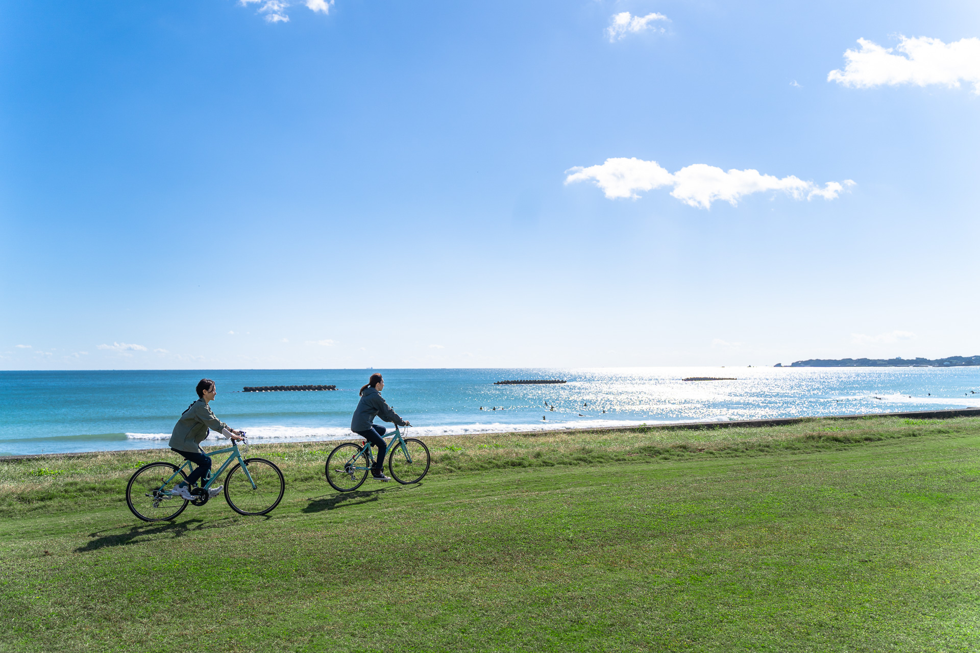 志摩市の海岸沿い