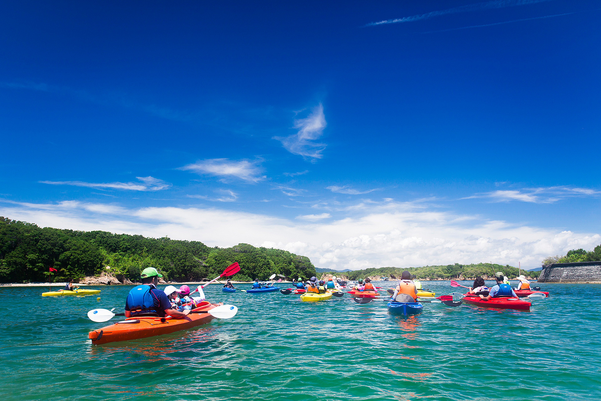 英虞湾で楽しめるシーカヤック