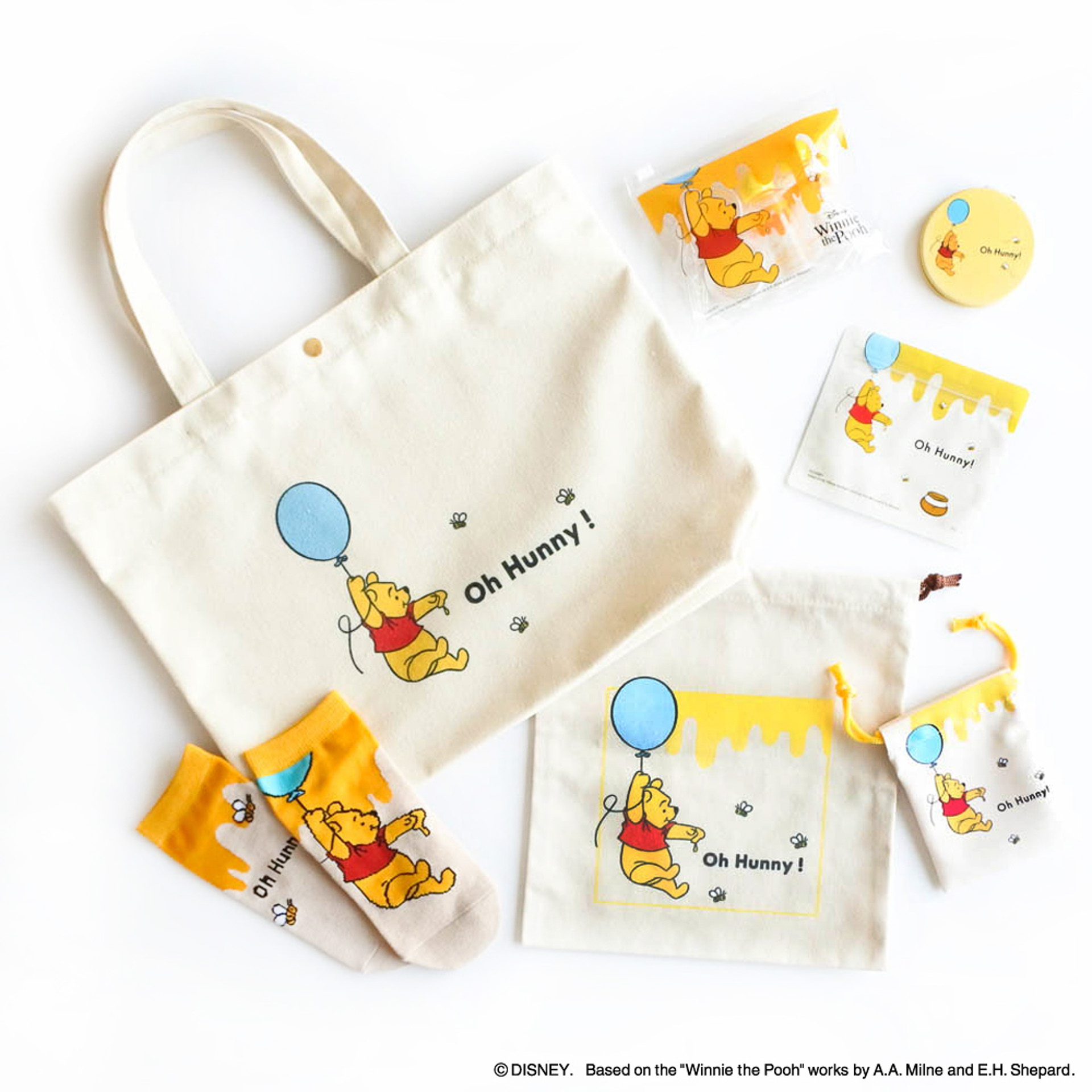 キャンドゥがプーさんグッズを7月20日に発売する