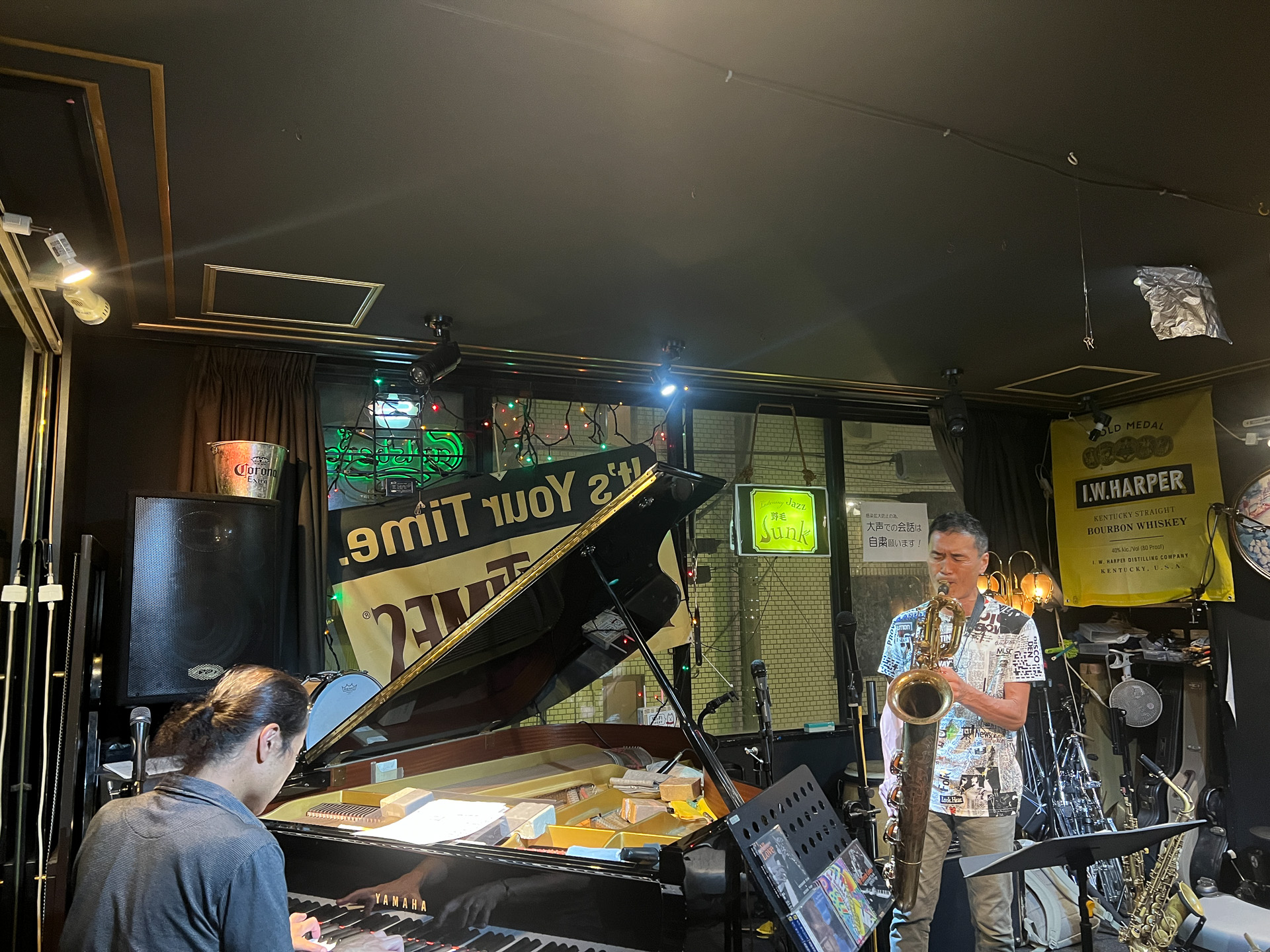 バリトンサックスまで聴けると思いませんでした