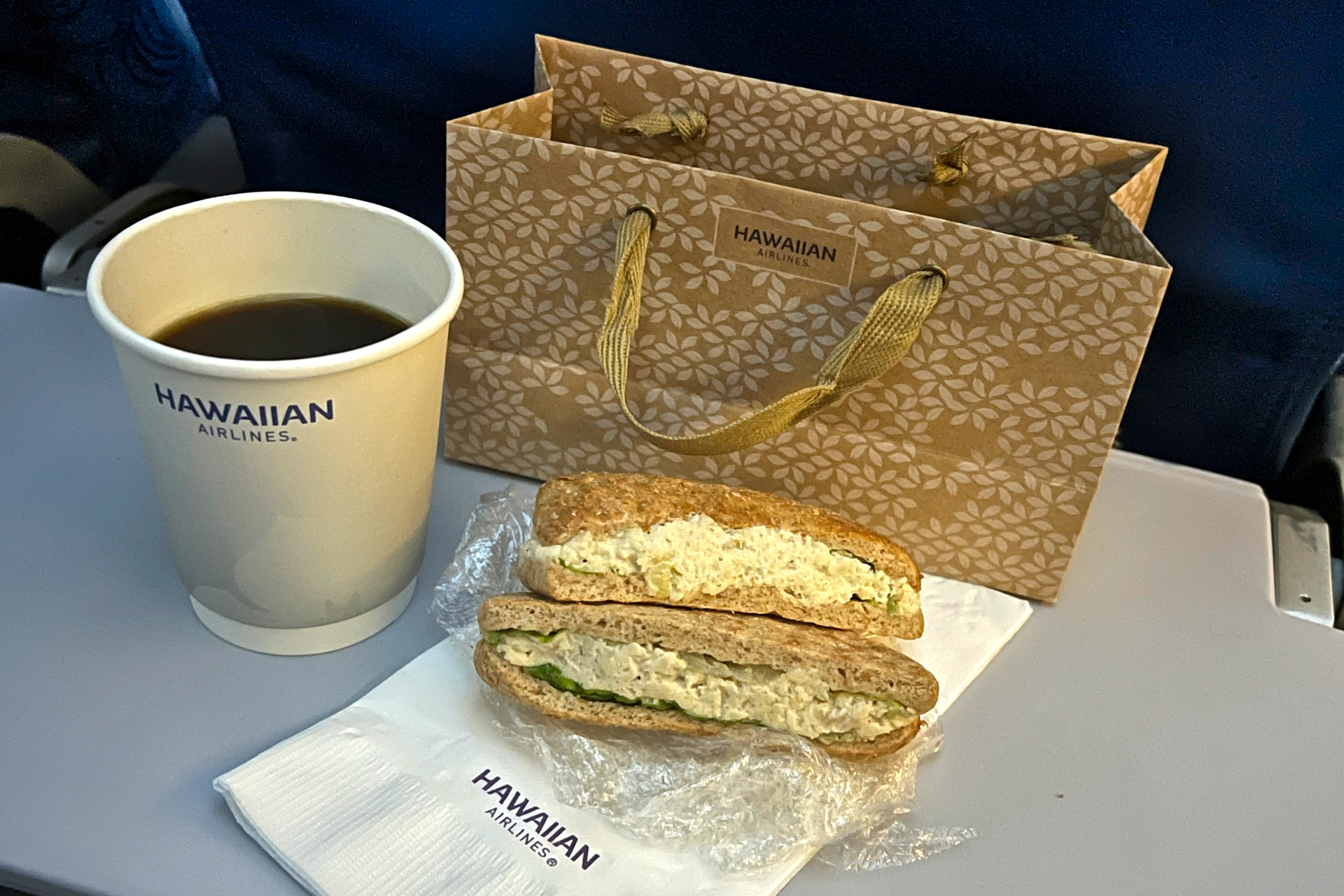 HA863便 エコノミー 軽食