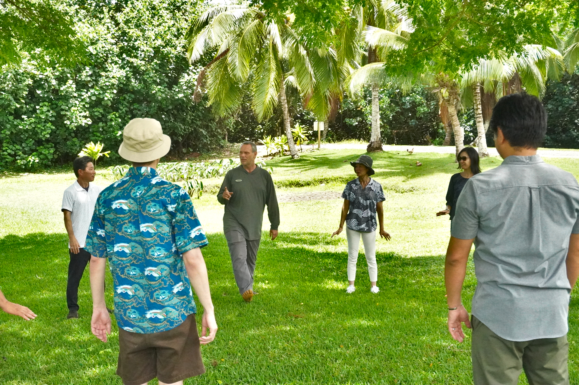 オアフ島北東に位置する4000エーカーの広大な農牧場。乗馬やジャングル探検、タロイモ畑の農業体験、映画ロケ地ツアーなど、さまざまなアクティビティを展開