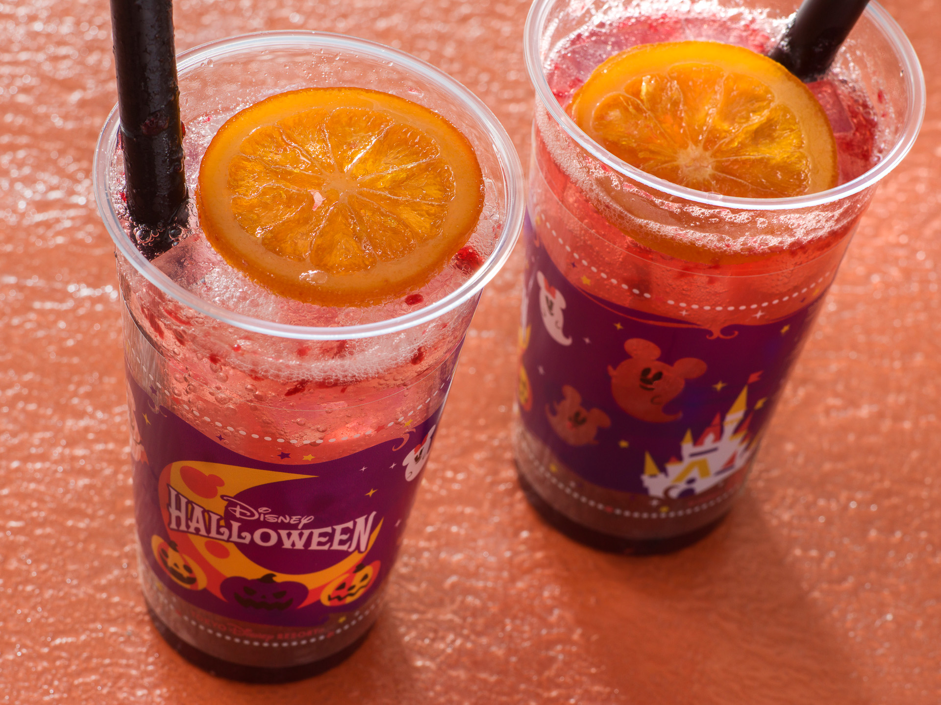 「スパークリングドリンク（カシス＆オレンジ）」（600円）