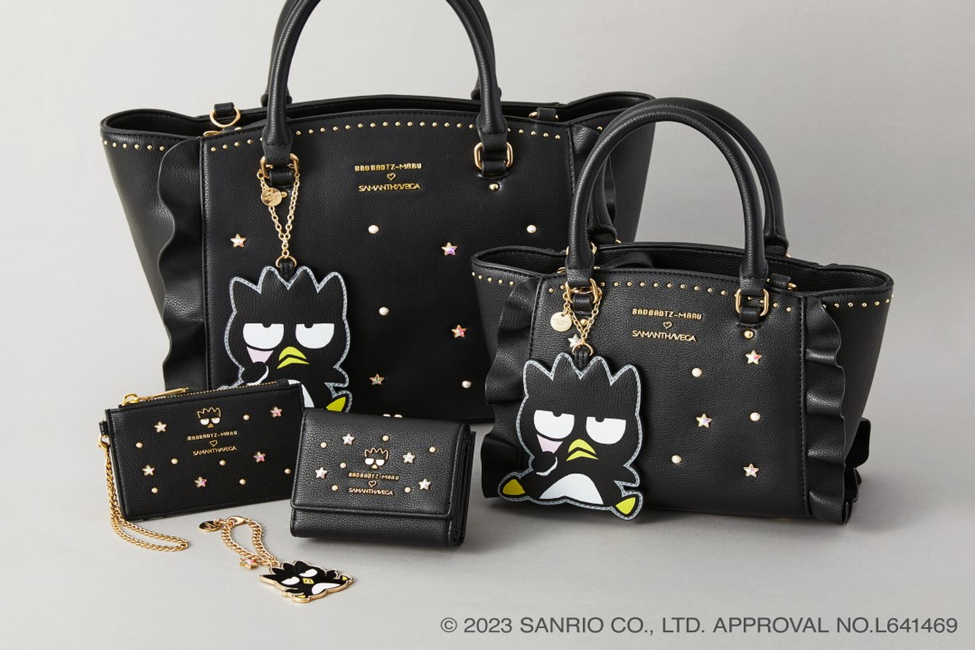 サマンサタバサジャパンリミテッドは「バッドばつ丸」のコラボアイテムを発売