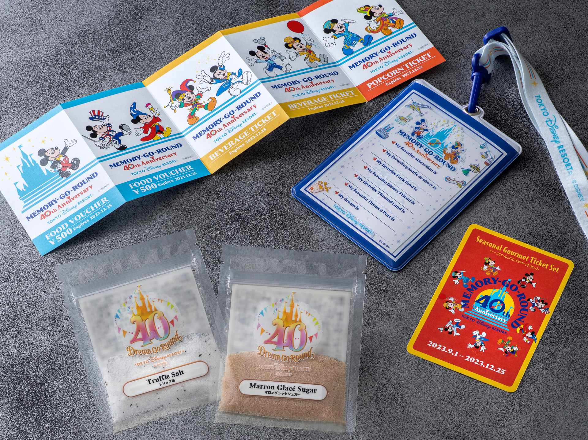 東京ディズニーリゾート「シーズナルグルメチケットセット」第2弾の詳細がアナウンスされました