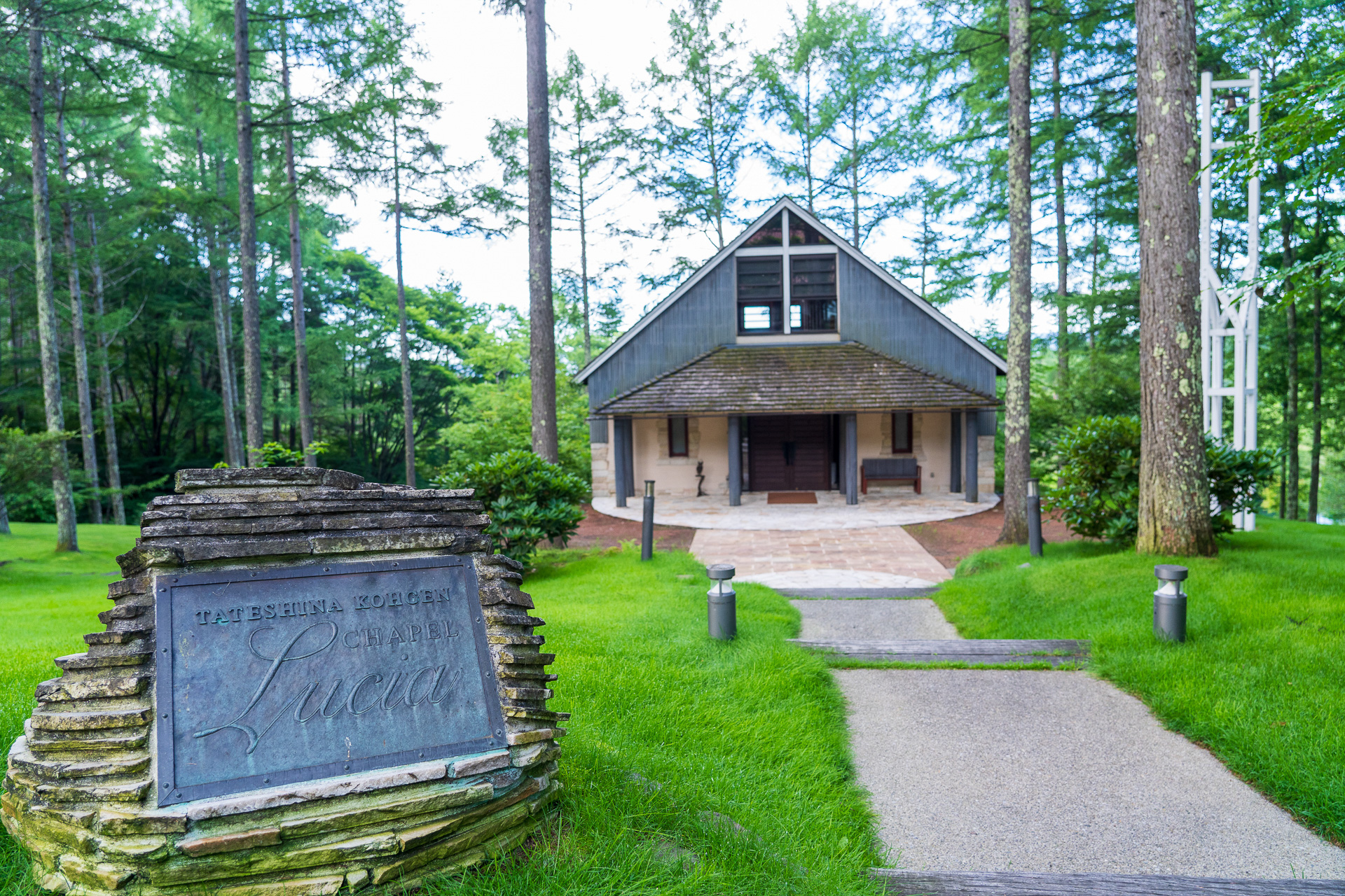 ガーデンにはチャペルもあります