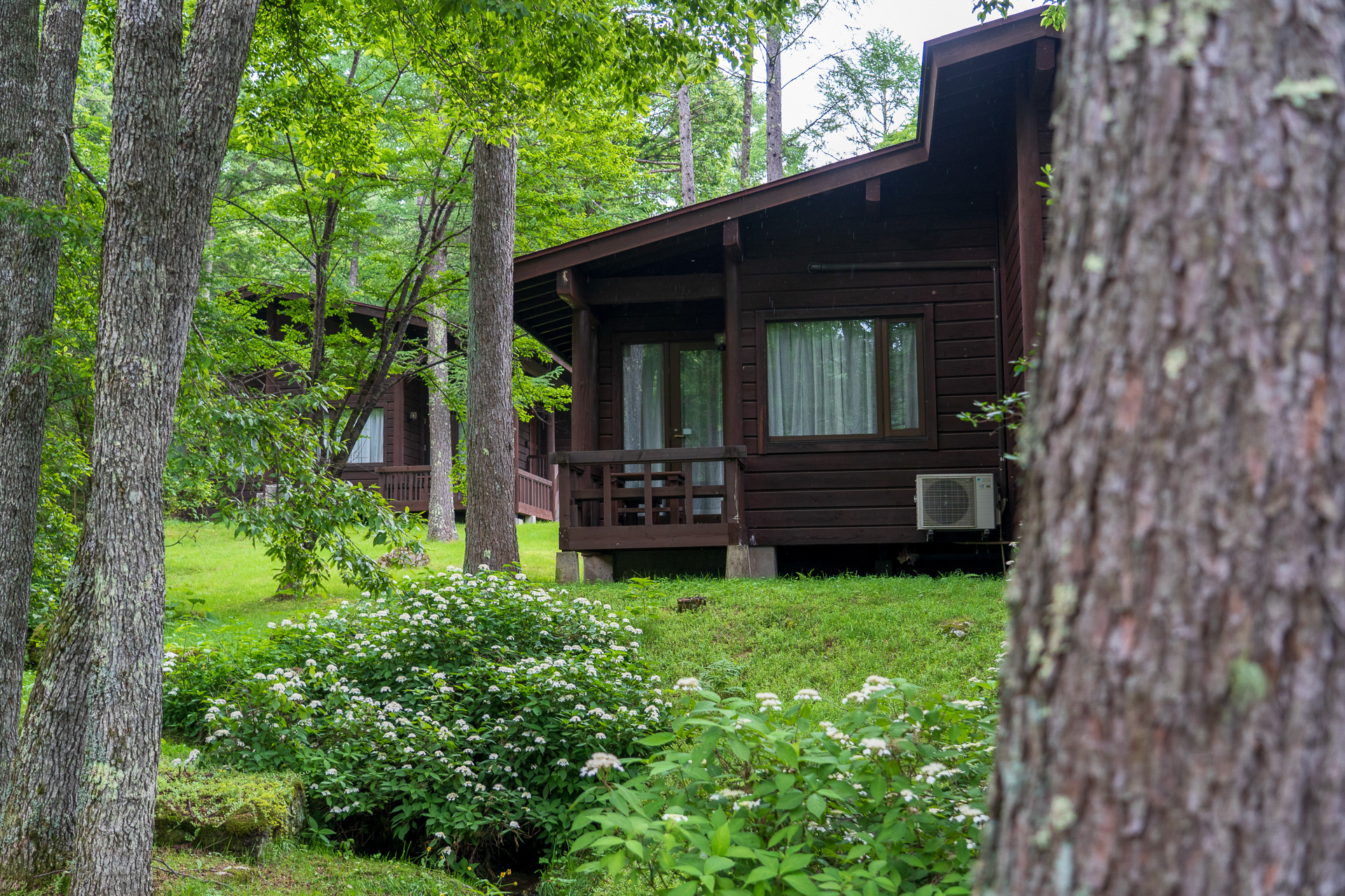 蓼科東急ホテルにはコテージタイプも。ペット可のコテージもあります