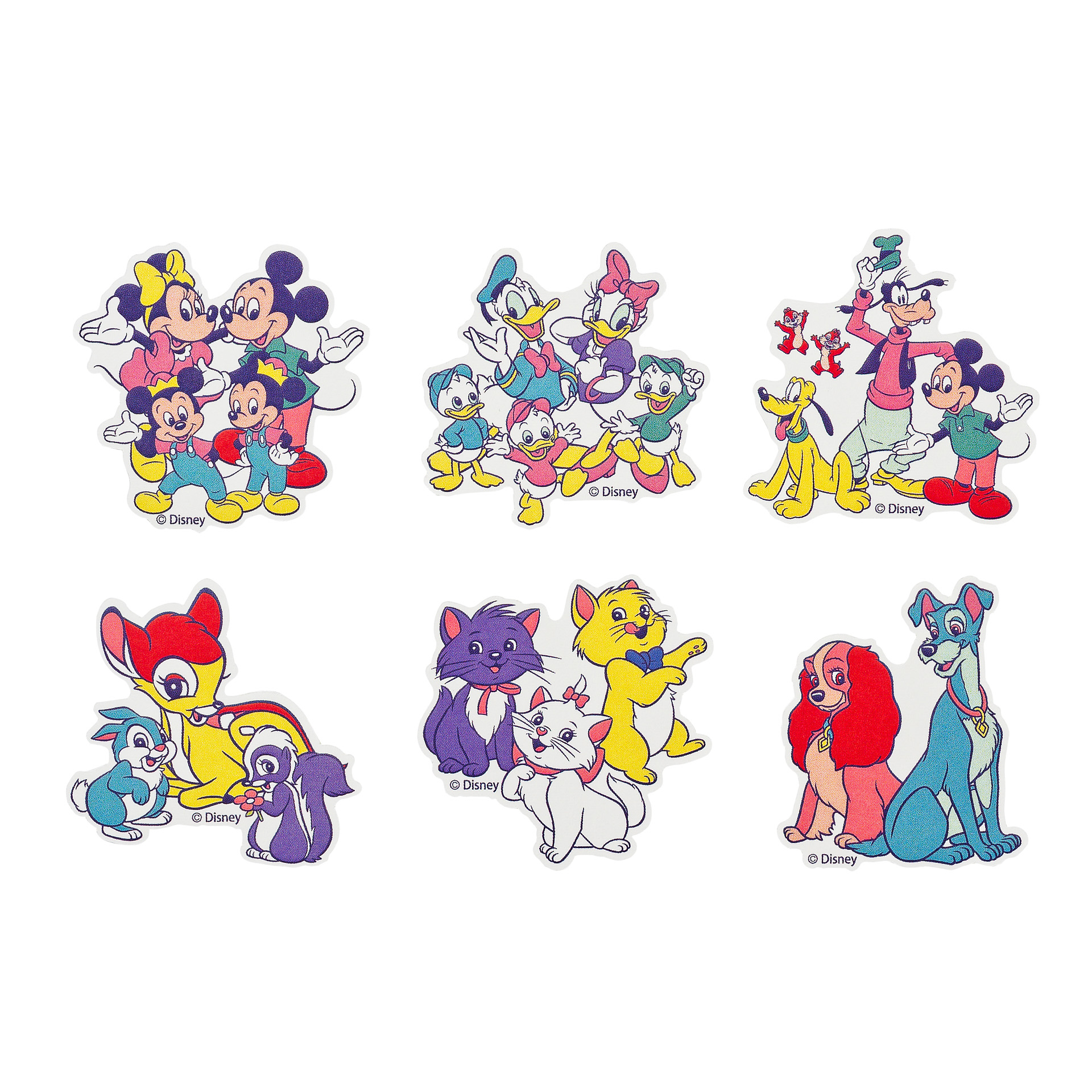 レトロ風なデザインと色みがポイント、18枚入り