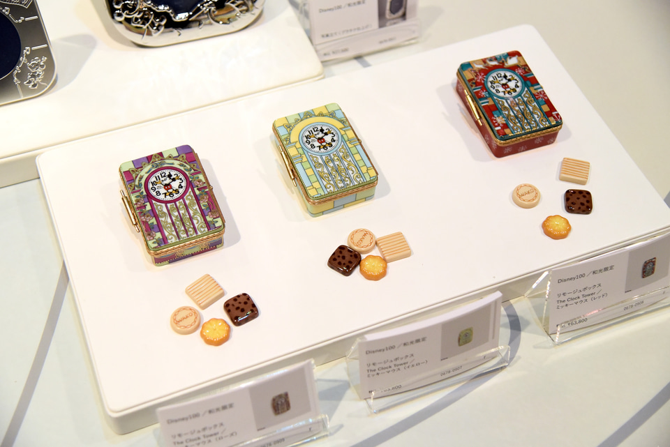 ディズニー100 和光限定リモージュボックス The Clock Tower WAKOクロック