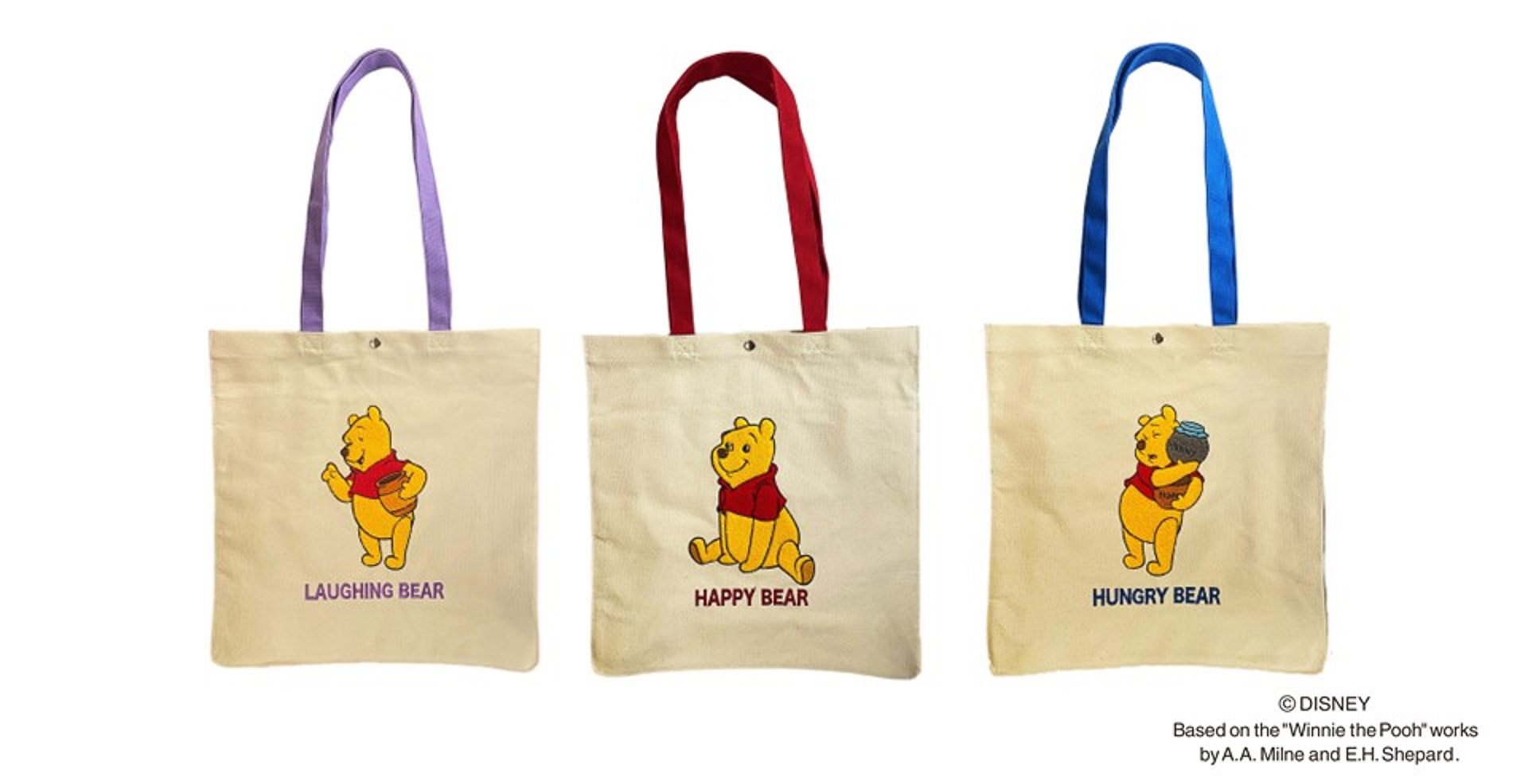 「プーさんキャンバストート」（3190円）