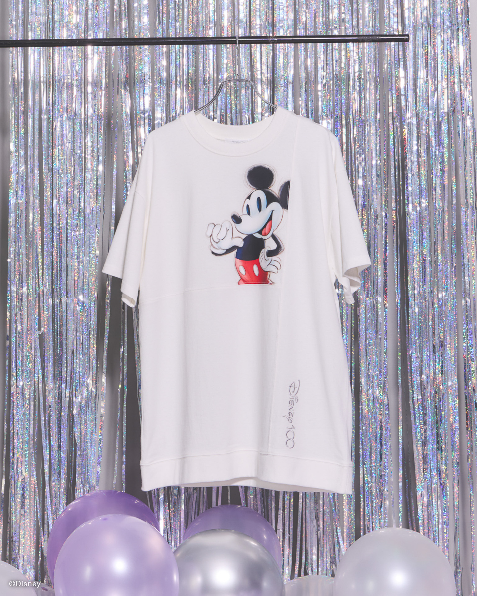 「Disney100 ミッキーマウス／Ｔシャツ」（3990円）