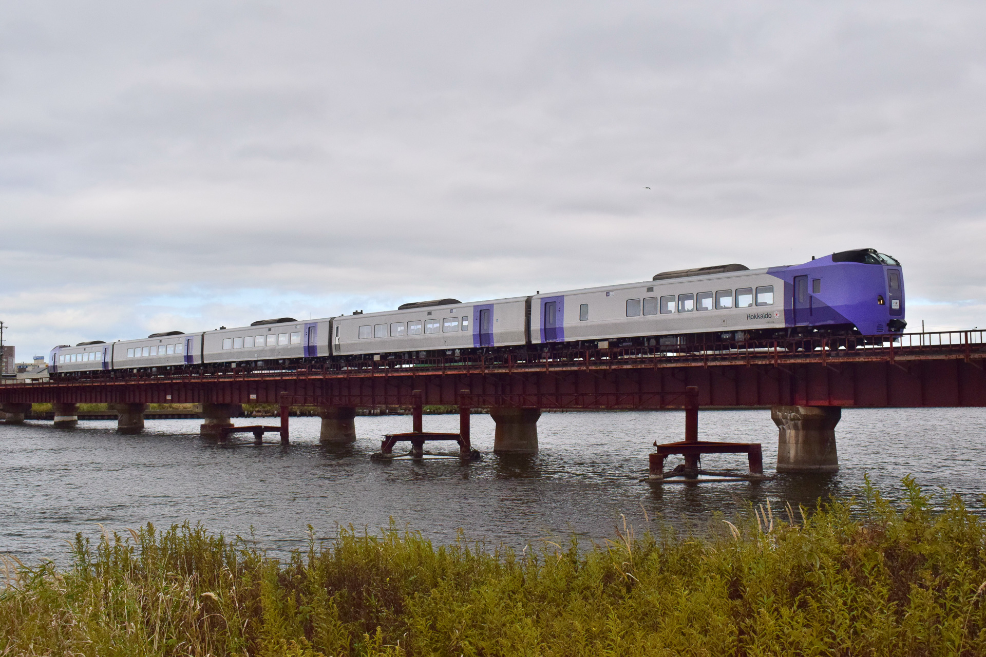 秋の北海道を駆け抜けるひとめぐり号