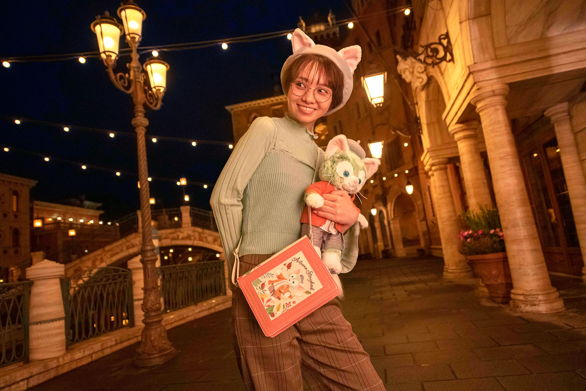 秋のパークにぴったり！　ジェラトーニコーデを楽しんで