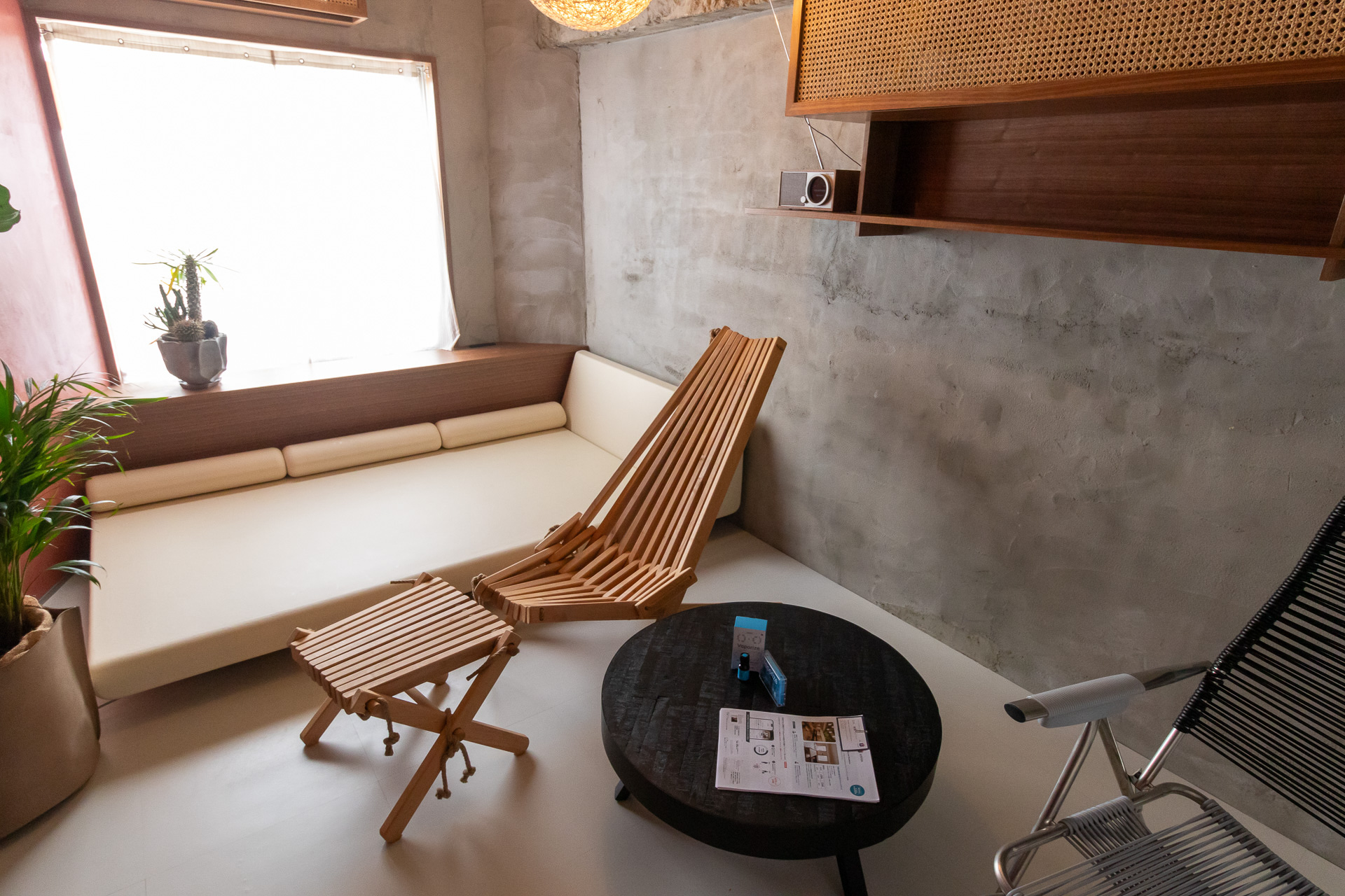 休憩スペースももちろん完備されている