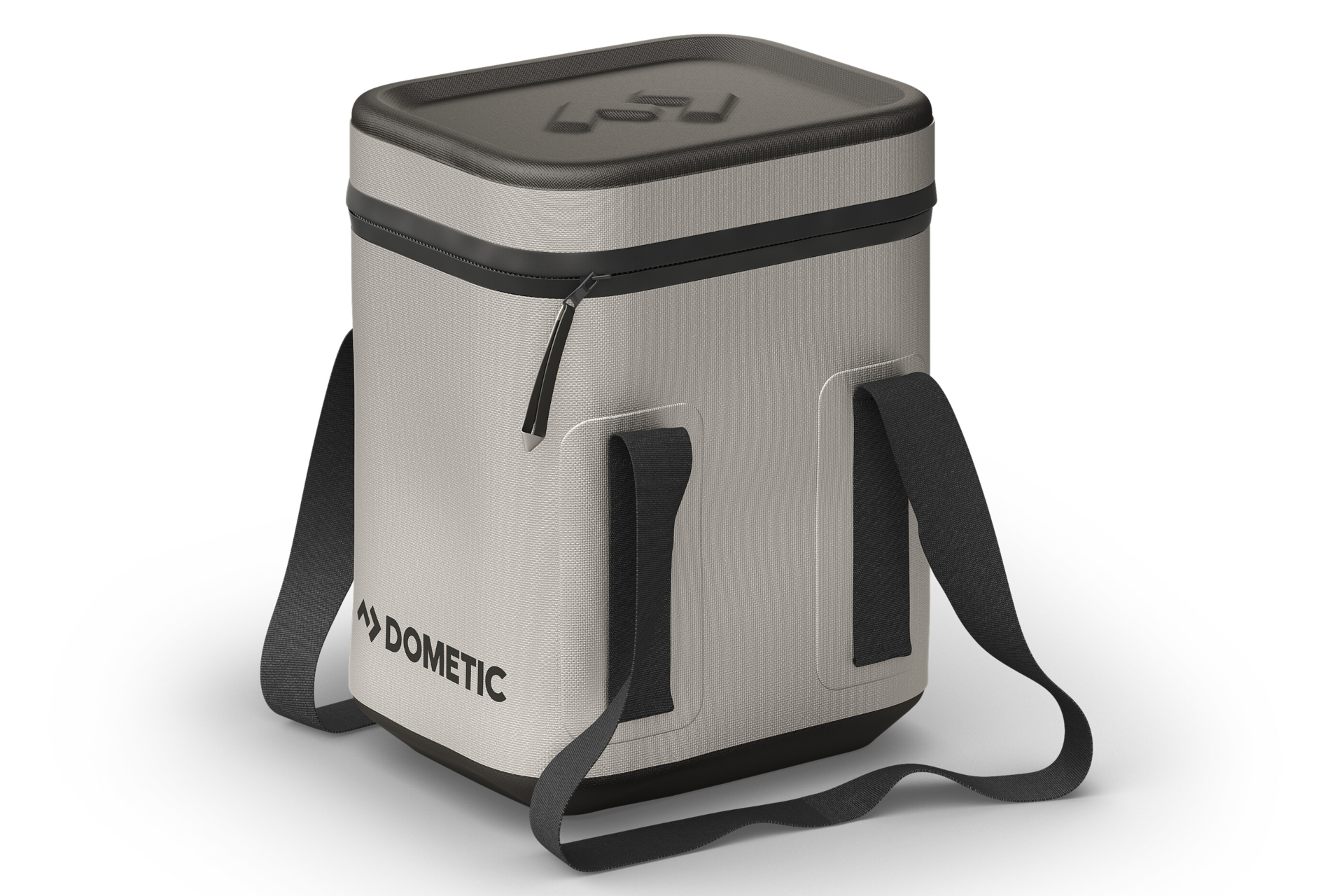 「ポータブルソフトストレージ」10L。アッシュとグレイシャの2色展開で、サイズは235×185×285mm（幅×奥行き×高さ）