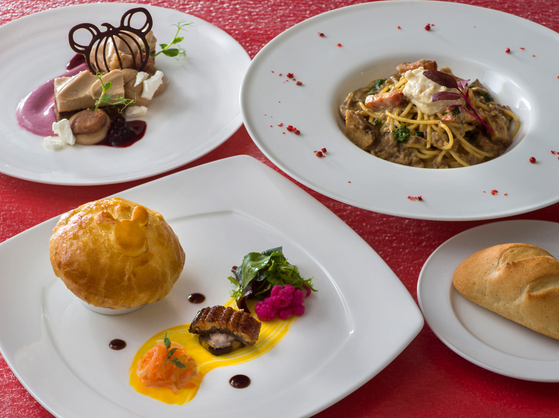 「イーストサイド・カフェ」では秋の味覚を使った一皿が味わえます