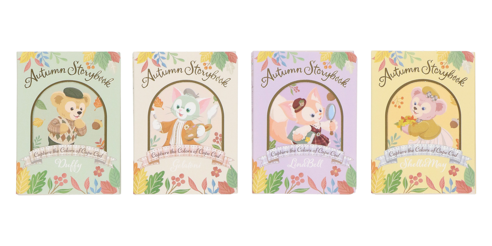 東京ディズニーシーは、「ダッフィー＆フレンズのオータム・ストーリーブック」開催に合わせステーショナリーを発売します