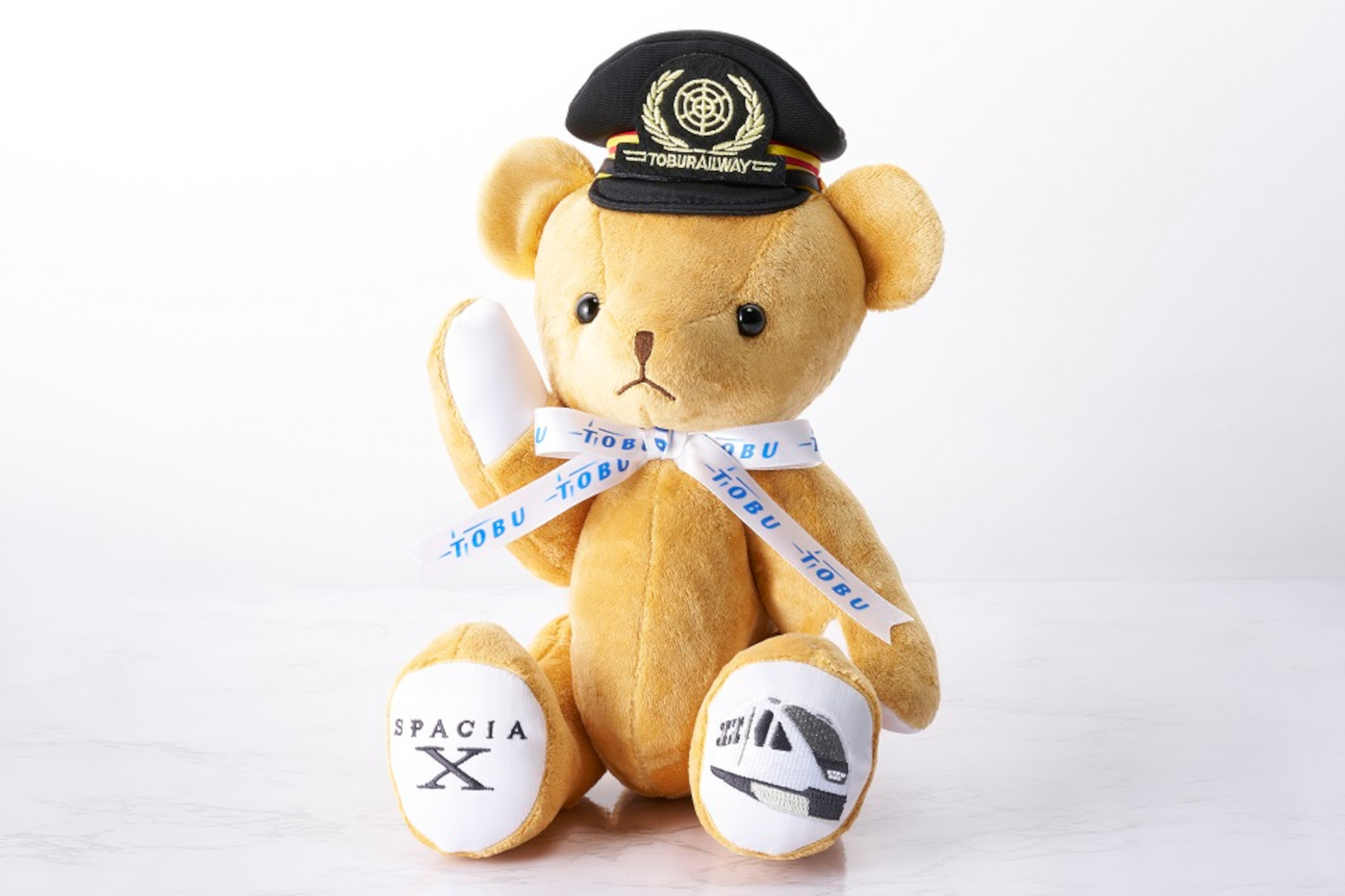 タリーズコーヒー7店舗で「東武鉄道限定テディ（スペーシアX）」発売