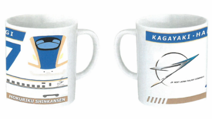 来春延伸に先駆け「北陸新幹線W7系」グッズ登場。和タオル/マグカップ