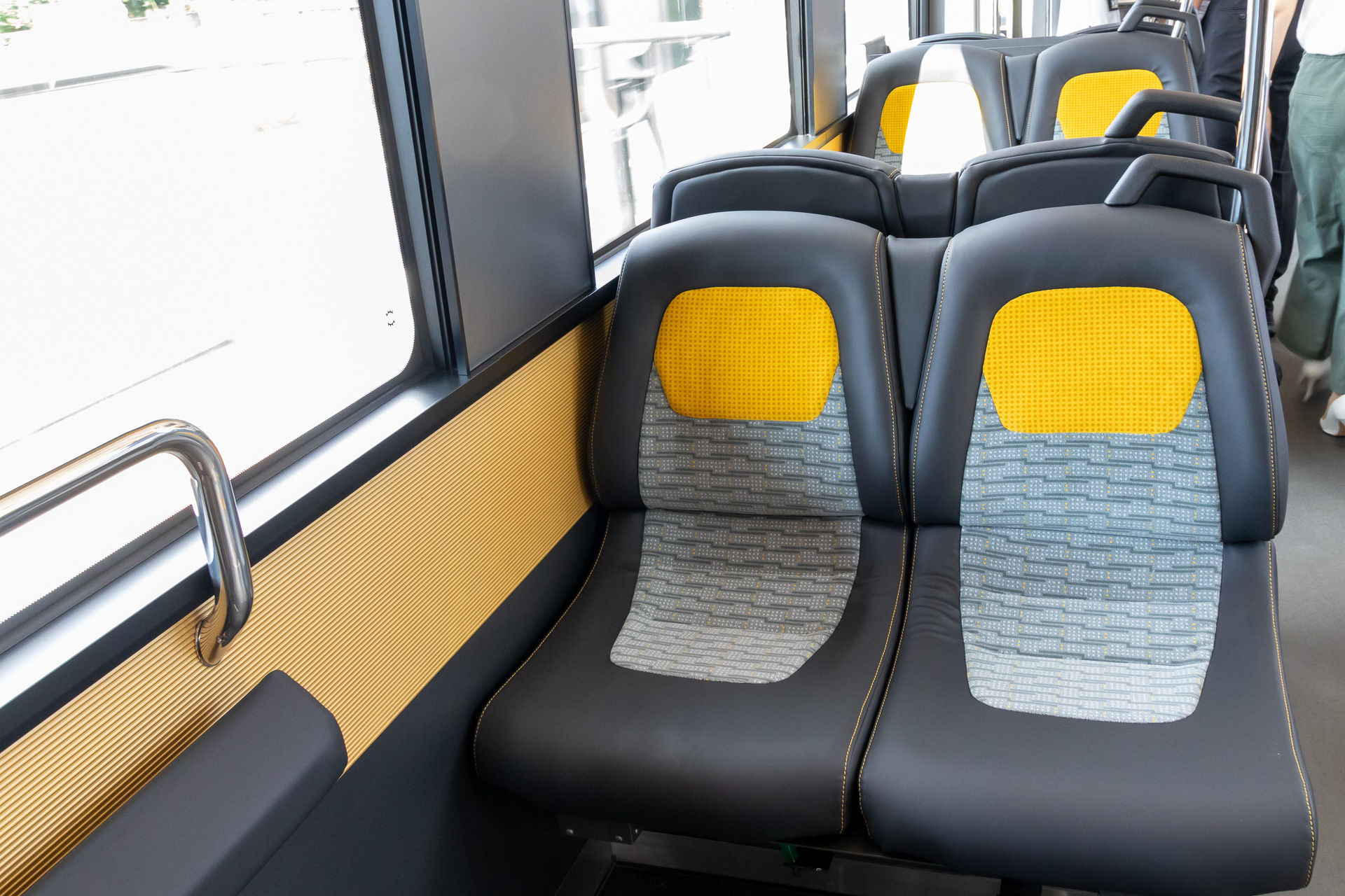 清潔感のあるシートは座り心地もグッド！