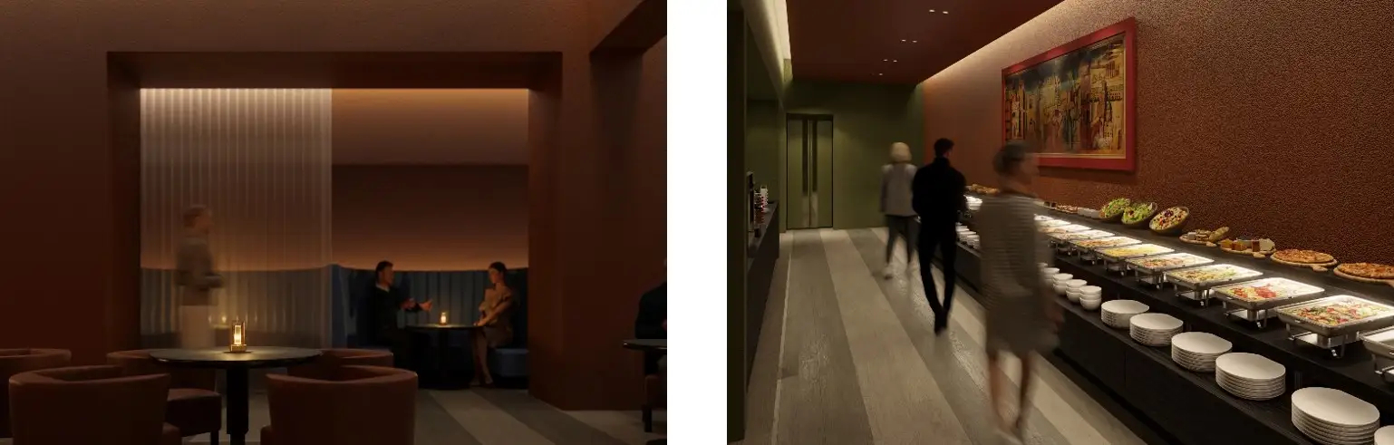 ラウンジ内のイメージ