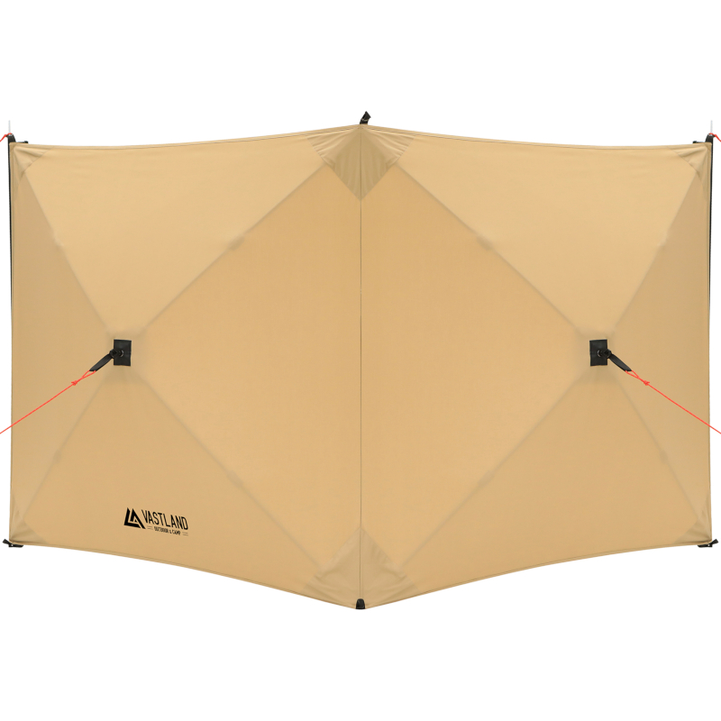 VASTLAND、2通りで使える「TCポップアップシールド」。組み立て