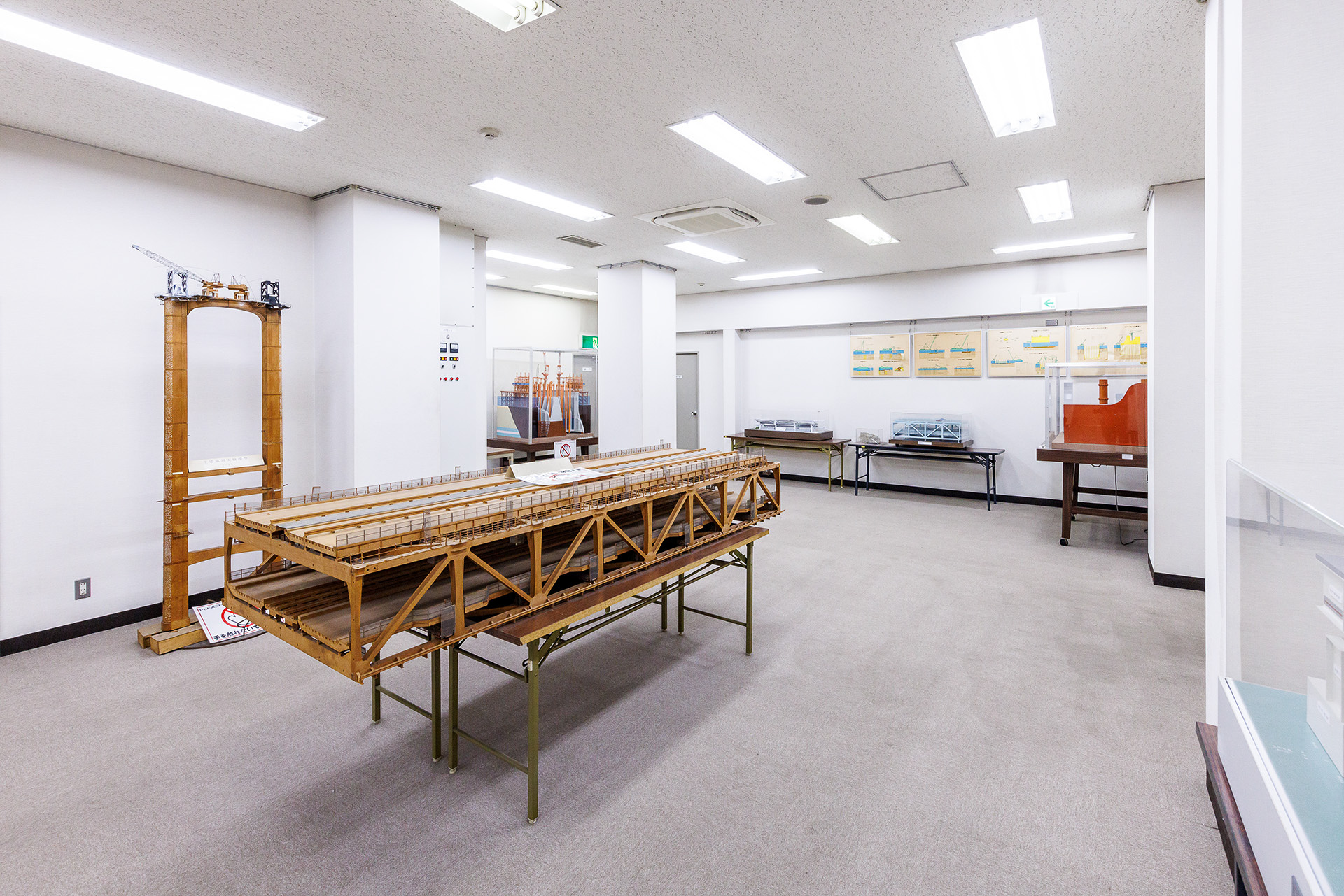 こちらは展示室