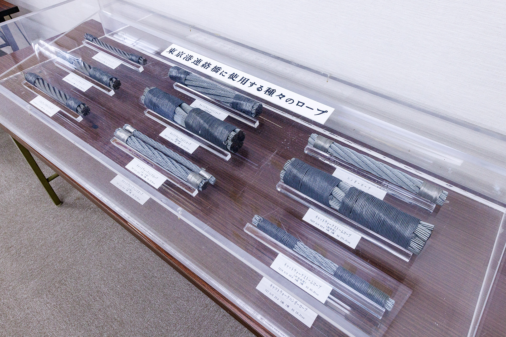 使われているロープ