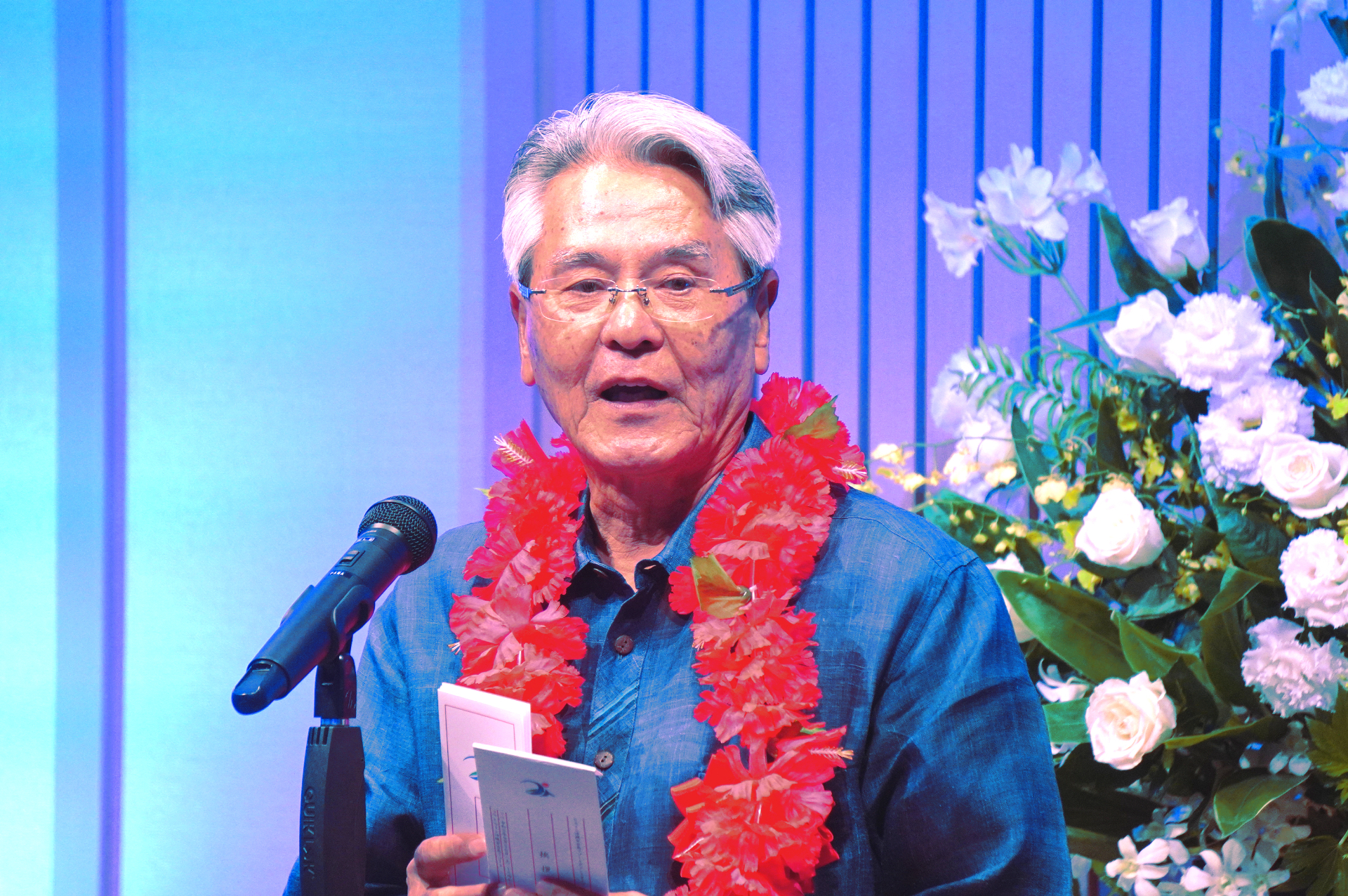 宮古島市 市長 座喜味一幸氏