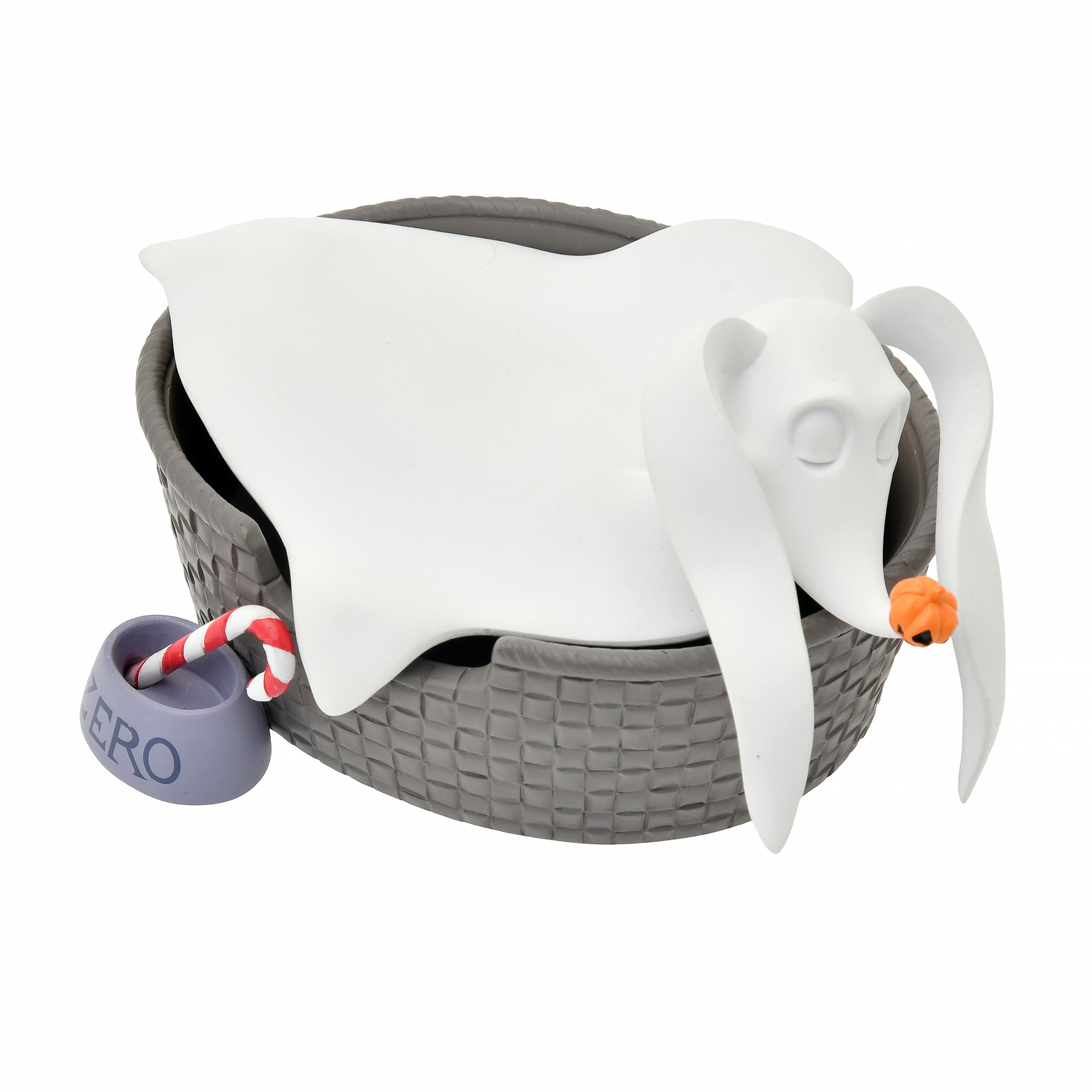 幽霊犬がふたになっている