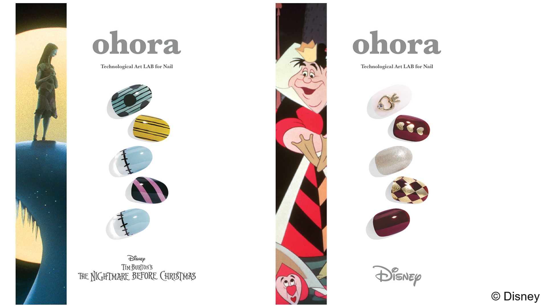 ディズニーストアでセルフジェルネイルブランド・ohoraの共同企画アイテム第6弾を発売