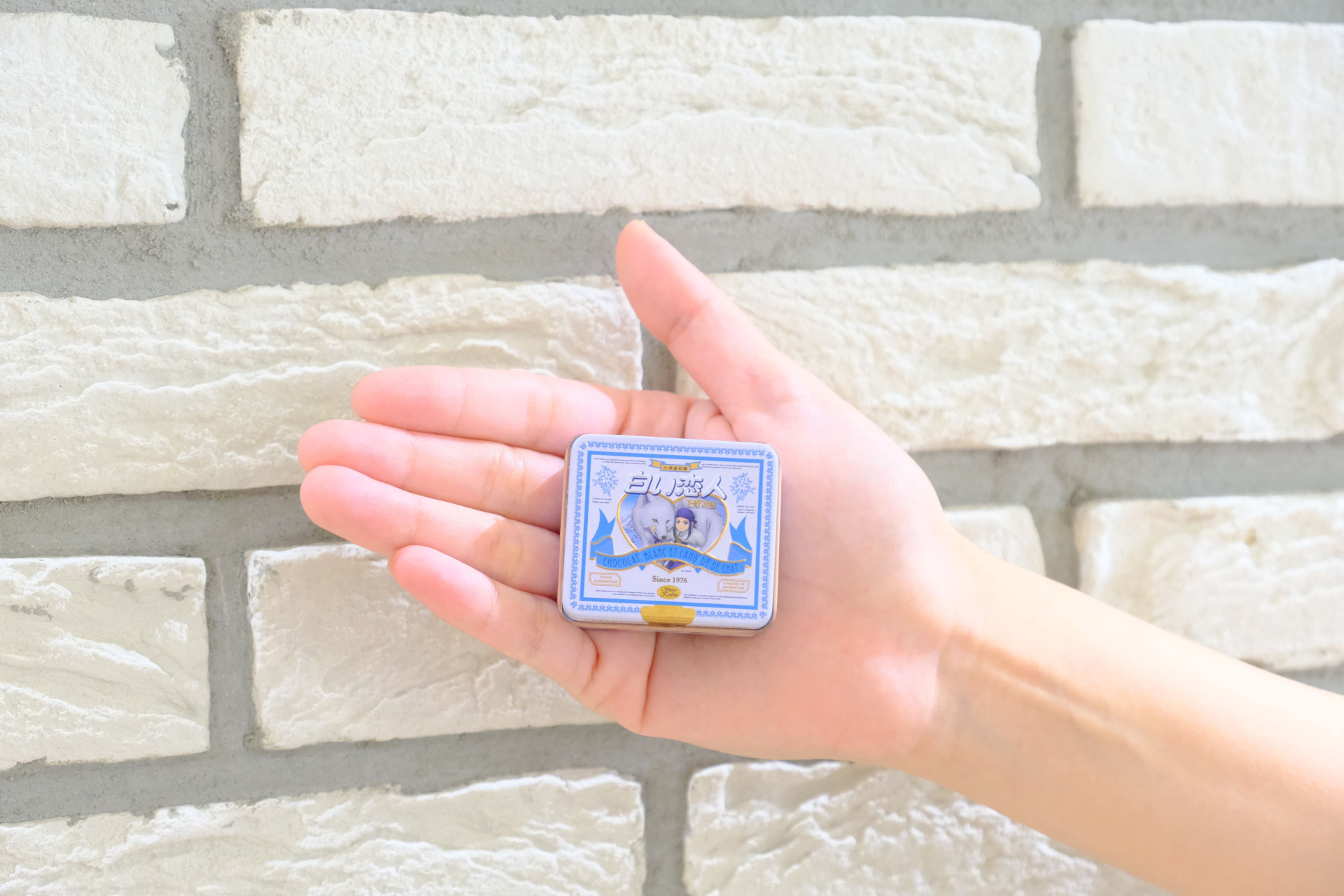 「ゴールデンカムイ」は北海道を舞台に冒険活劇が描かれるTVアニメ。登場キャラをデザインしている。1個のサイズは約4.5×4×2.5cm（幅×奥行×高さ）