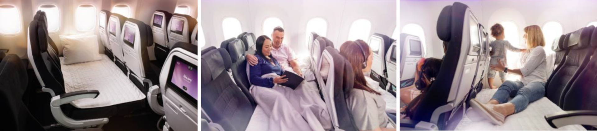 ニュージーランド航空のスカイカウチ席