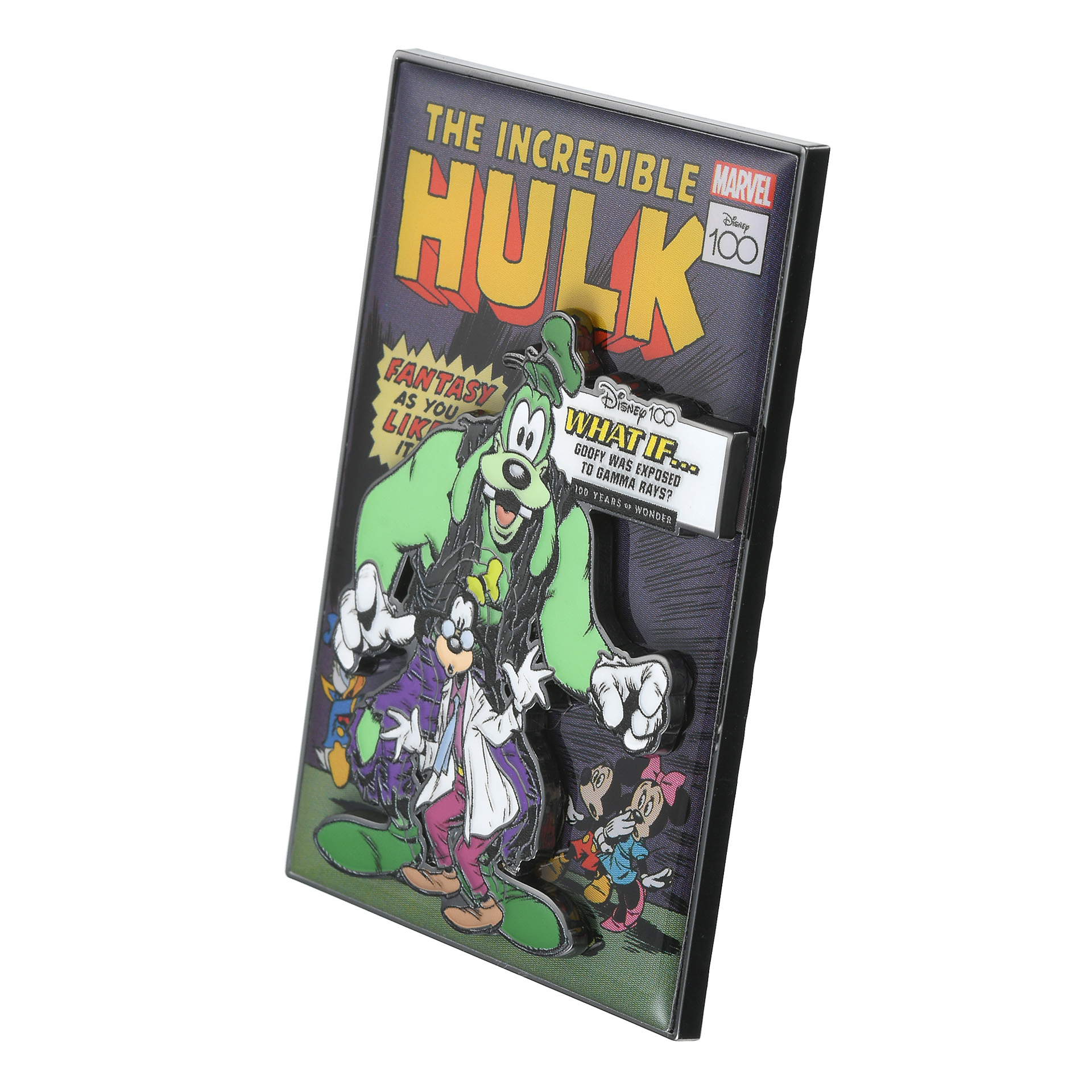 ハルクとグーフィーのカラーリングが見事にマッチ