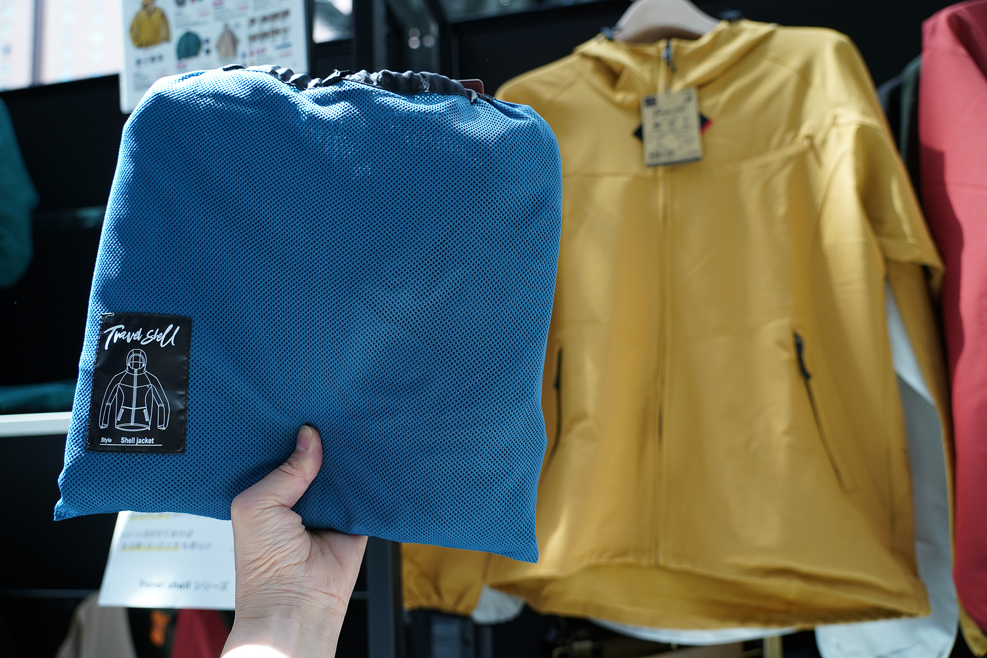 すべてパッカブル仕様で持ち運び楽々なのもいい