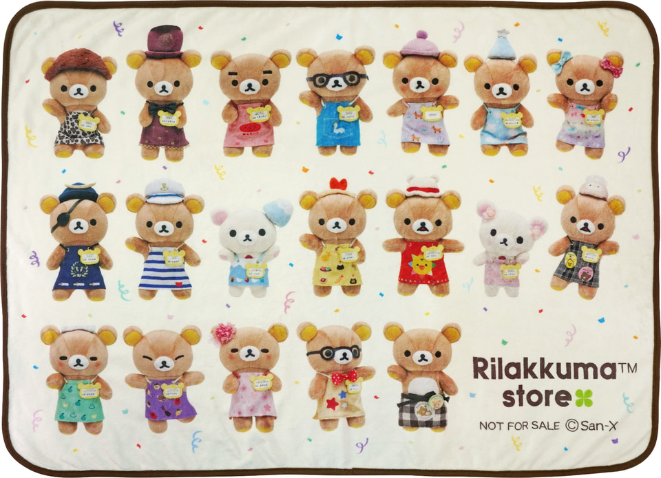 リラックマ百貨店」松屋銀座で初開催。ぬいぐるみや池森そばコラボ食器