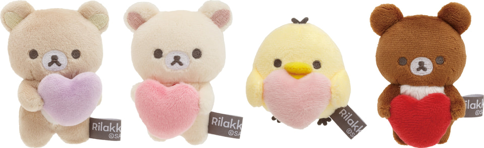 リラックマ 銀座限定 あなたを想うリラックマ～ ぬいぐるみ　三点 リラックマ 銀座限定 あなたを想うリラックマ～ ぬいぐるみ 三点