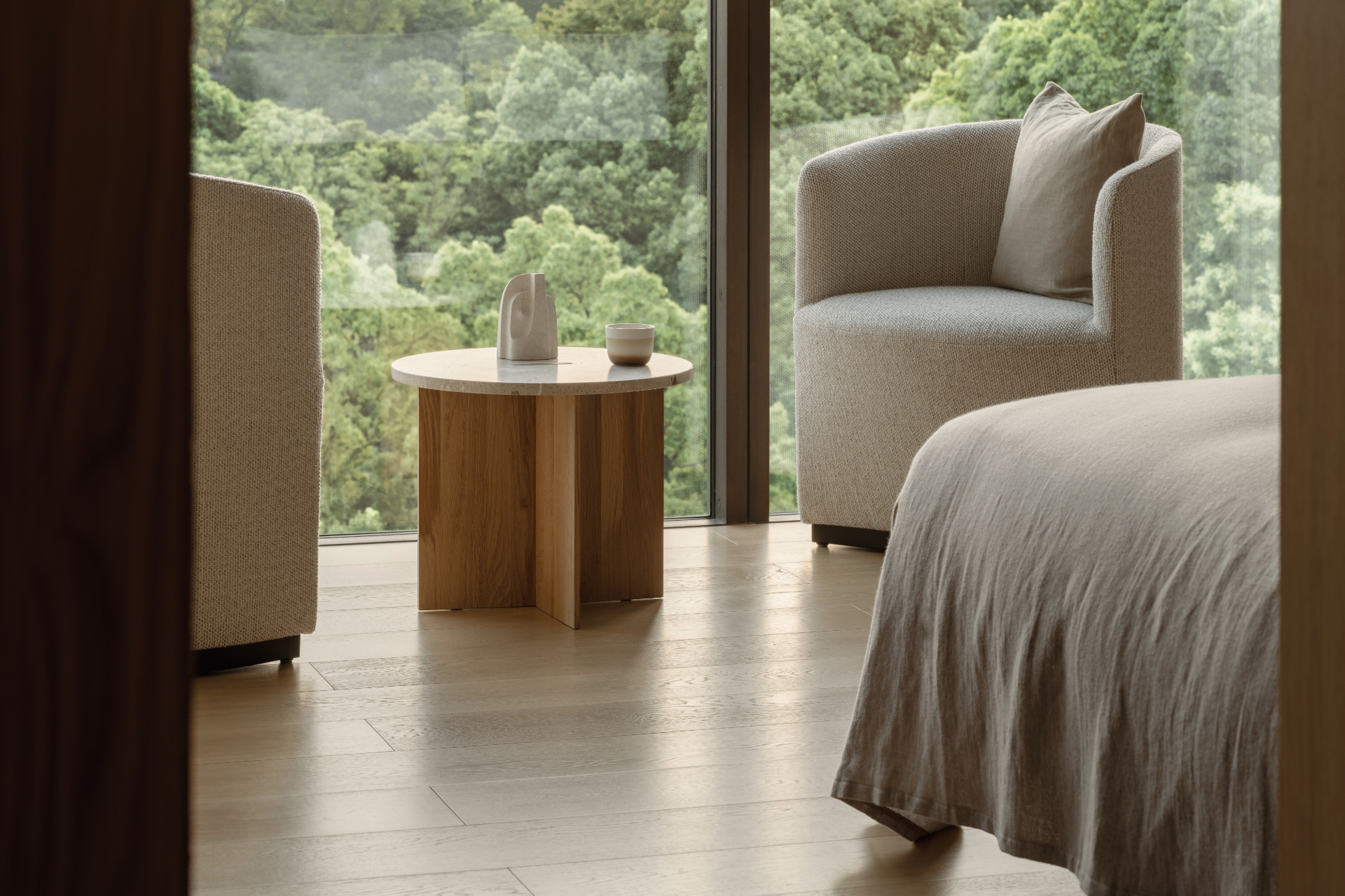 客室の一例（Photo by Tomooki Kengaku）