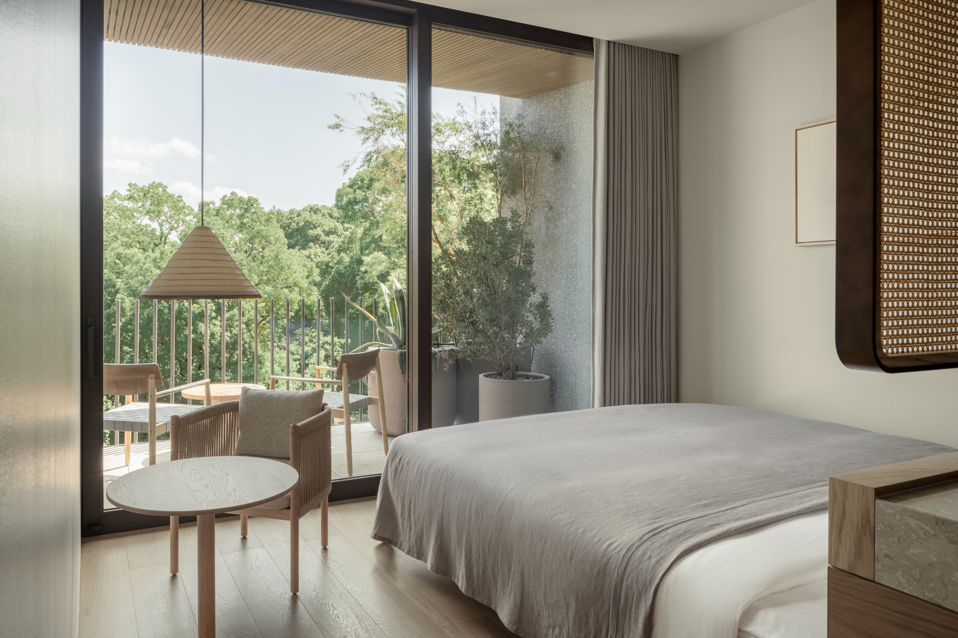 客室の一例（Photo by Tomooki Kengaku）