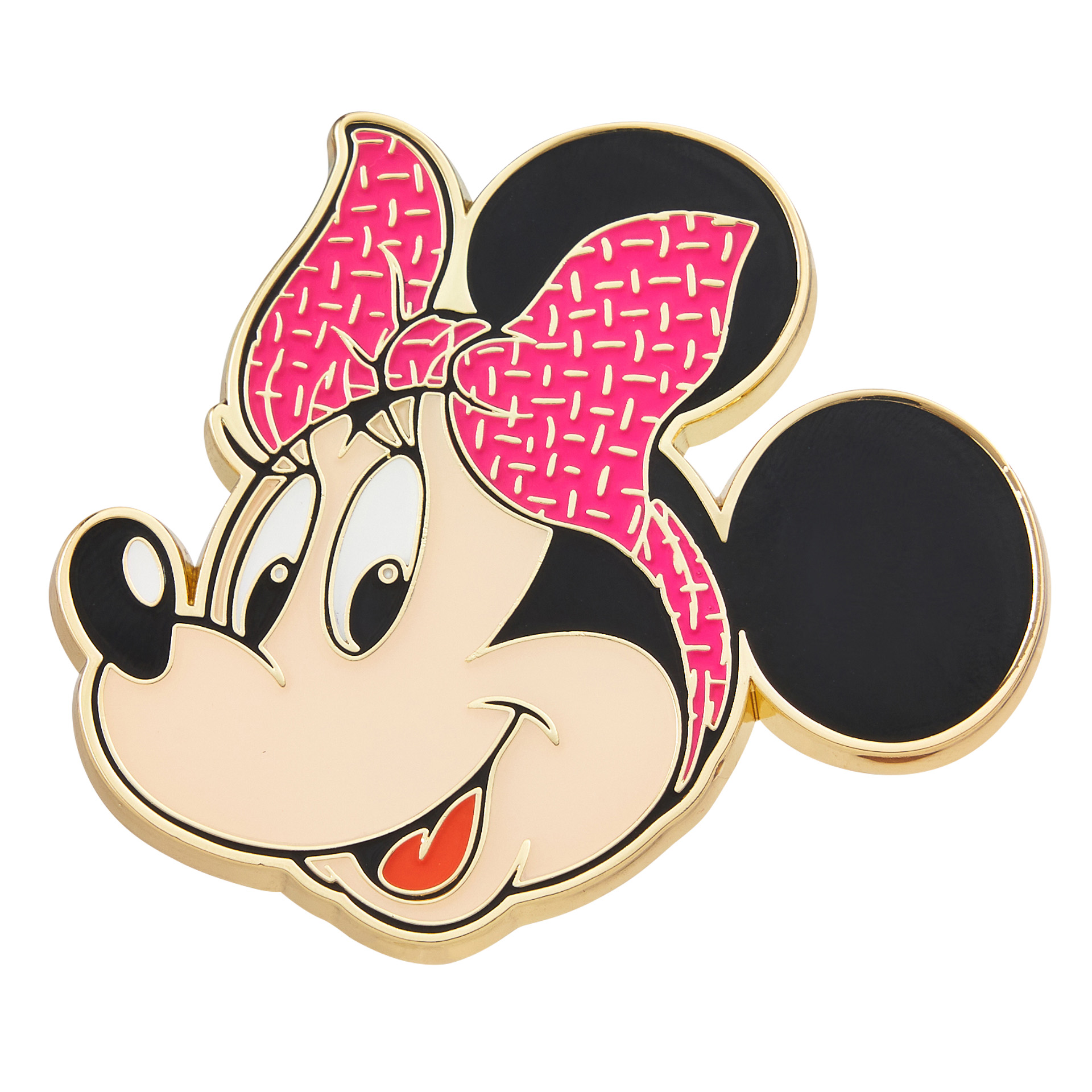 「ピンバッジ（ミニーマウス）」（1100円）