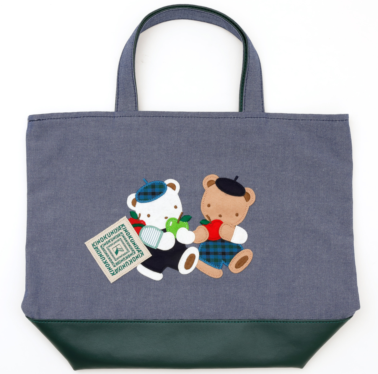 ファミリア×紀ノ国屋 バッグ。約22～32×10×26cm