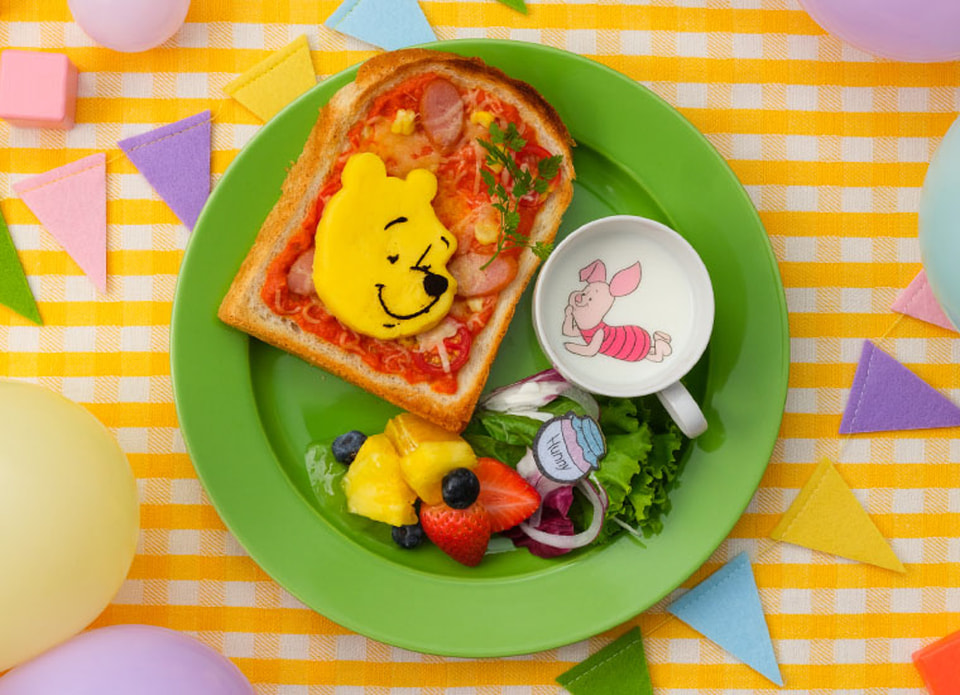 ディズニー「くまのプーさん」メニュー尽くし！ 東京・大阪に