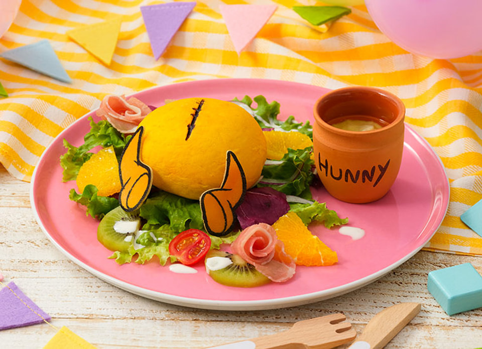プーさんカフェ！！キーホルダー コースター マグネット ディズニー「くまのプーさん」メニュー尽くし！ 東京・大阪に