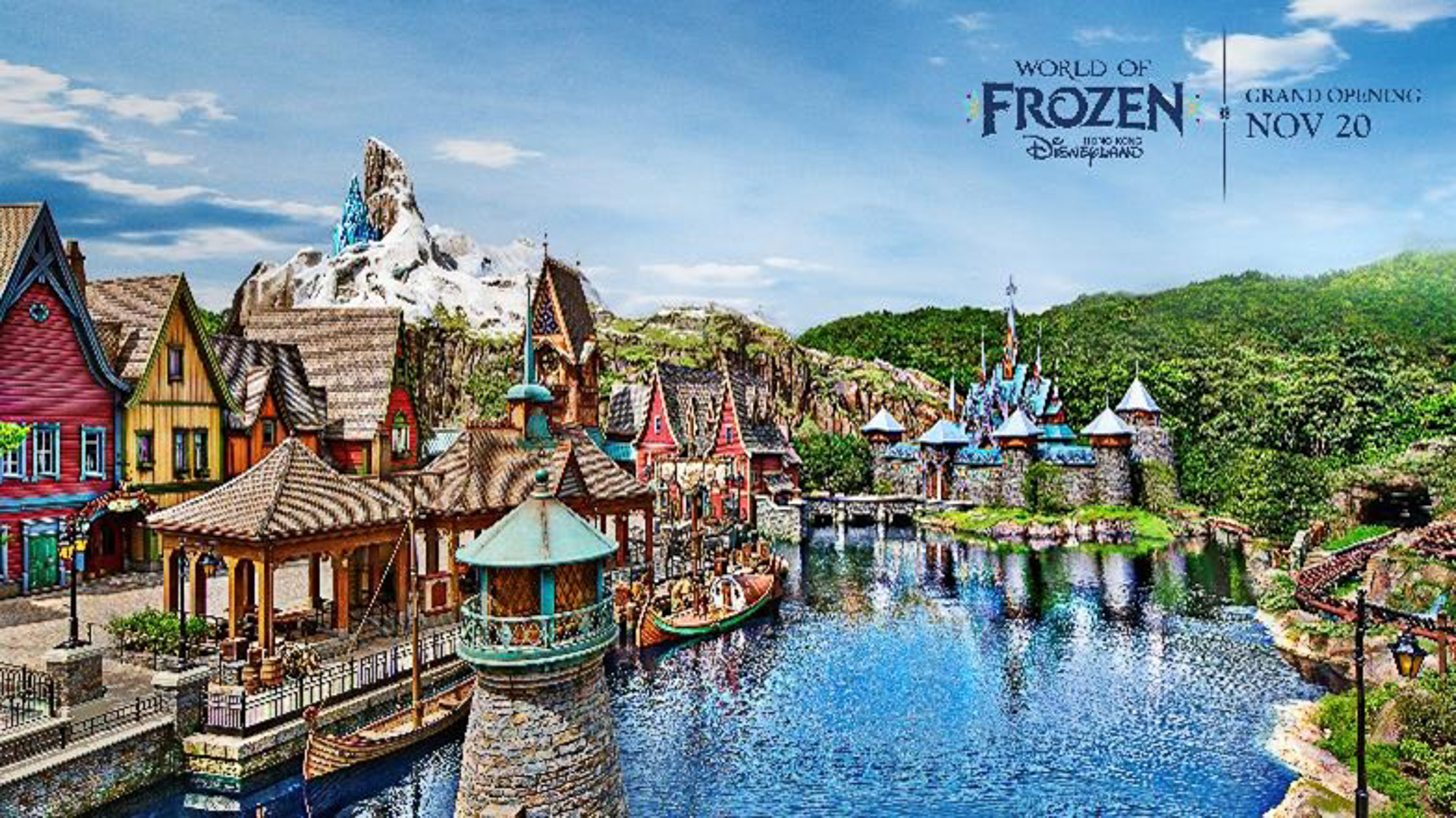 香港ディズニーランド・リゾートが世界初・最大規模のアナ雪エリアを開業する