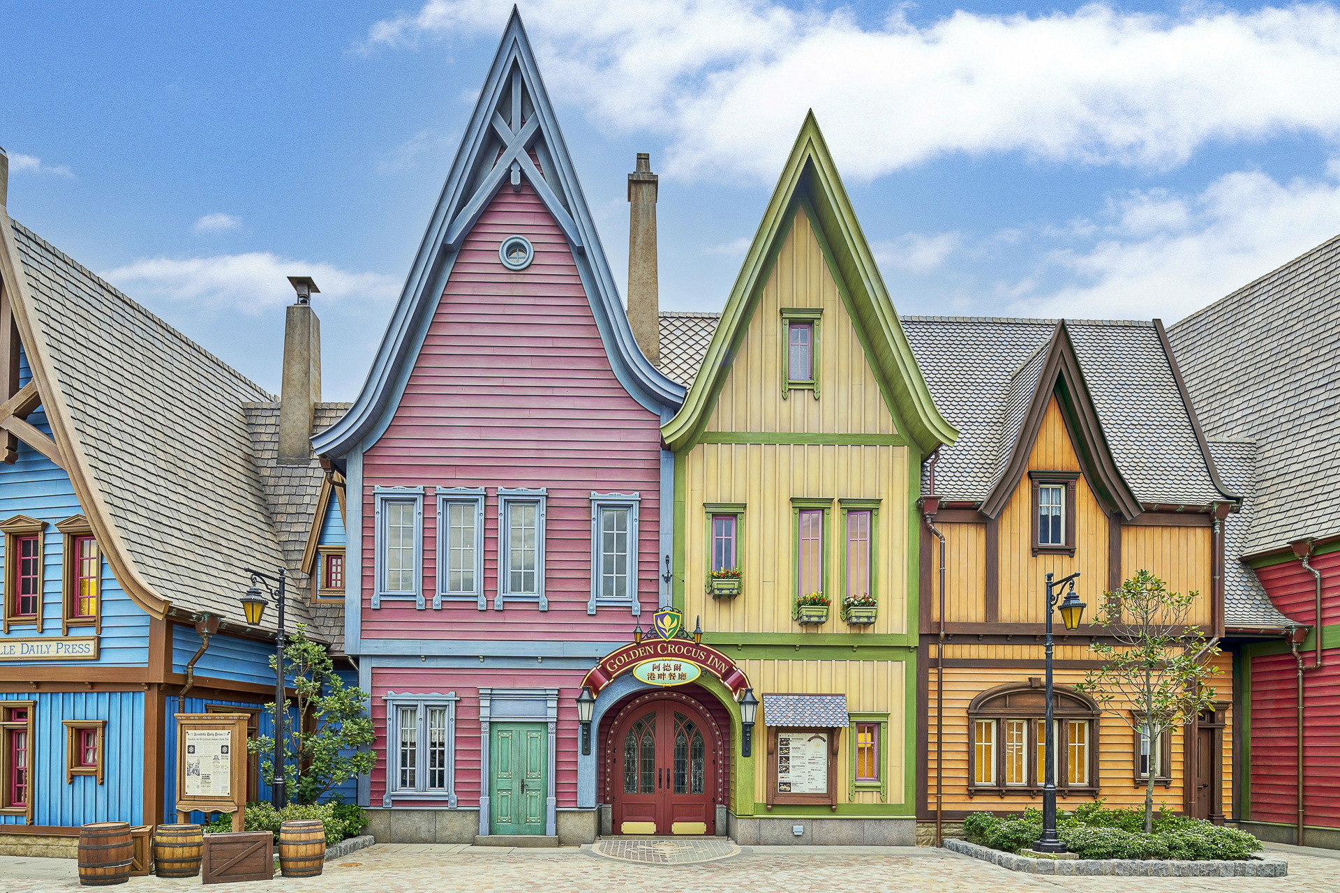 ノルウェーからインスパイアされた街並みは没入感たっぷり