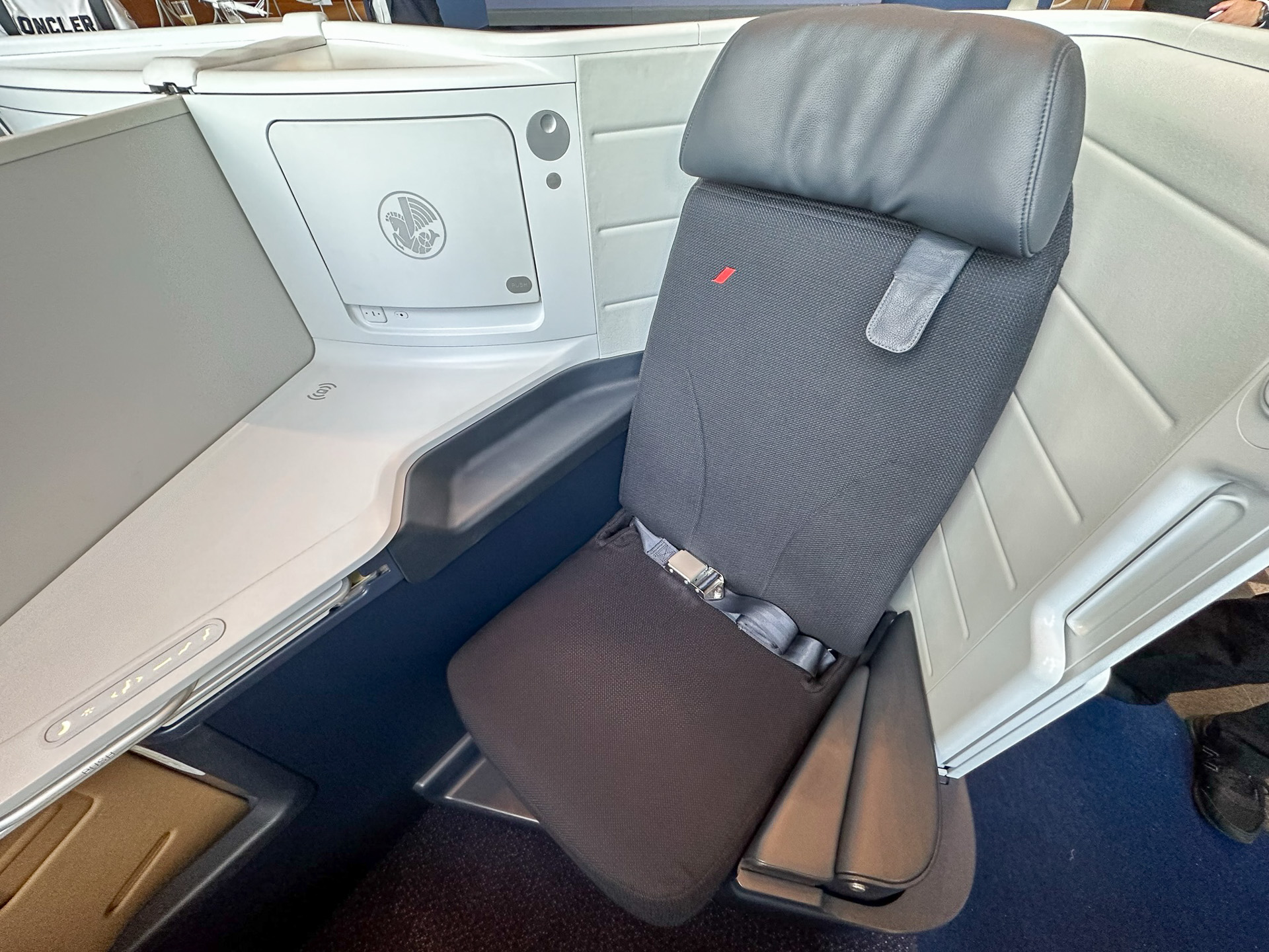 エールフランス航空の新しいビジネスクラスシート